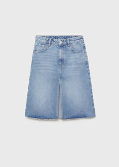 Midi denim skirt — Medium Blue 9