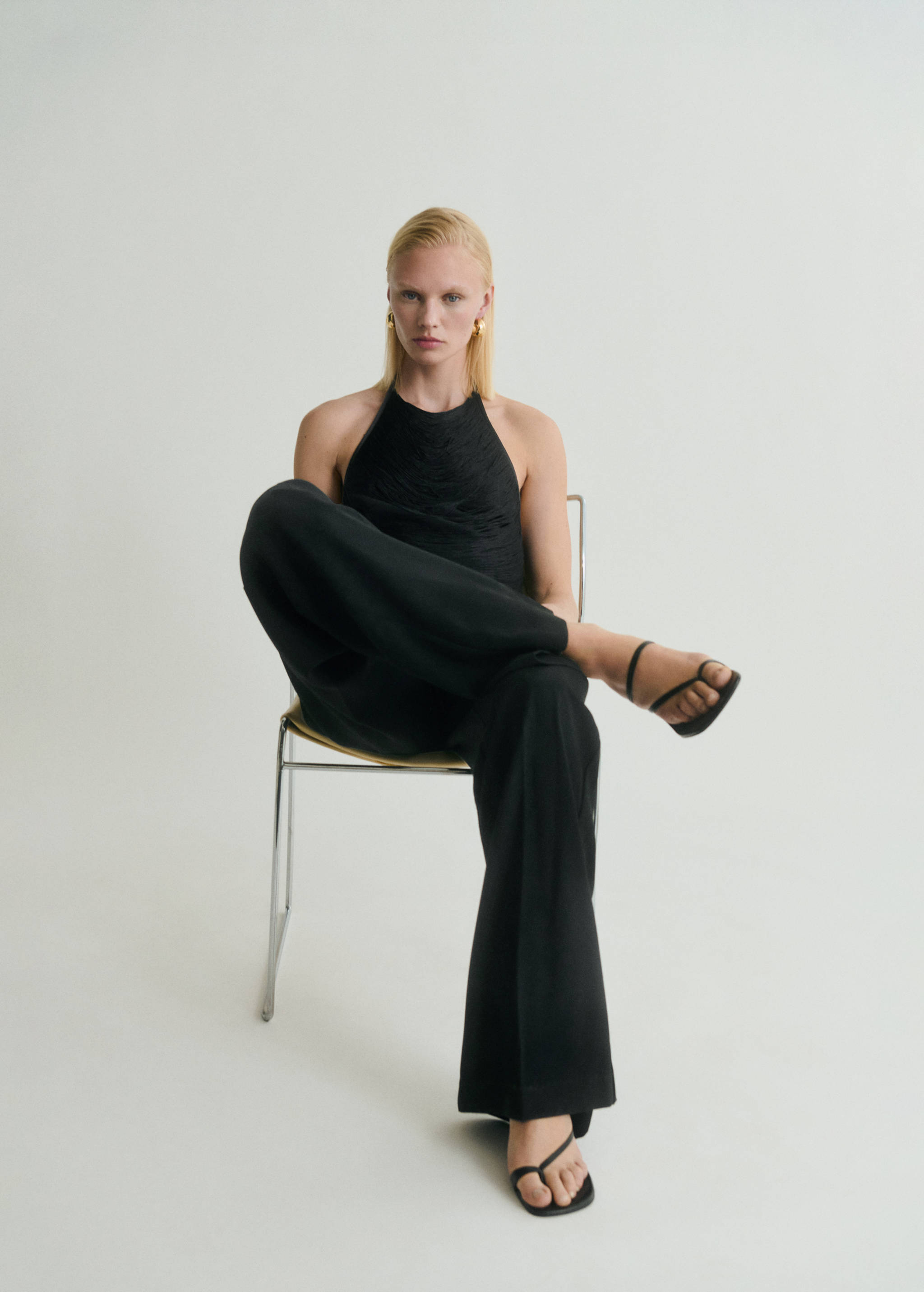 Halter neck jumpsuit - Details of the article 6