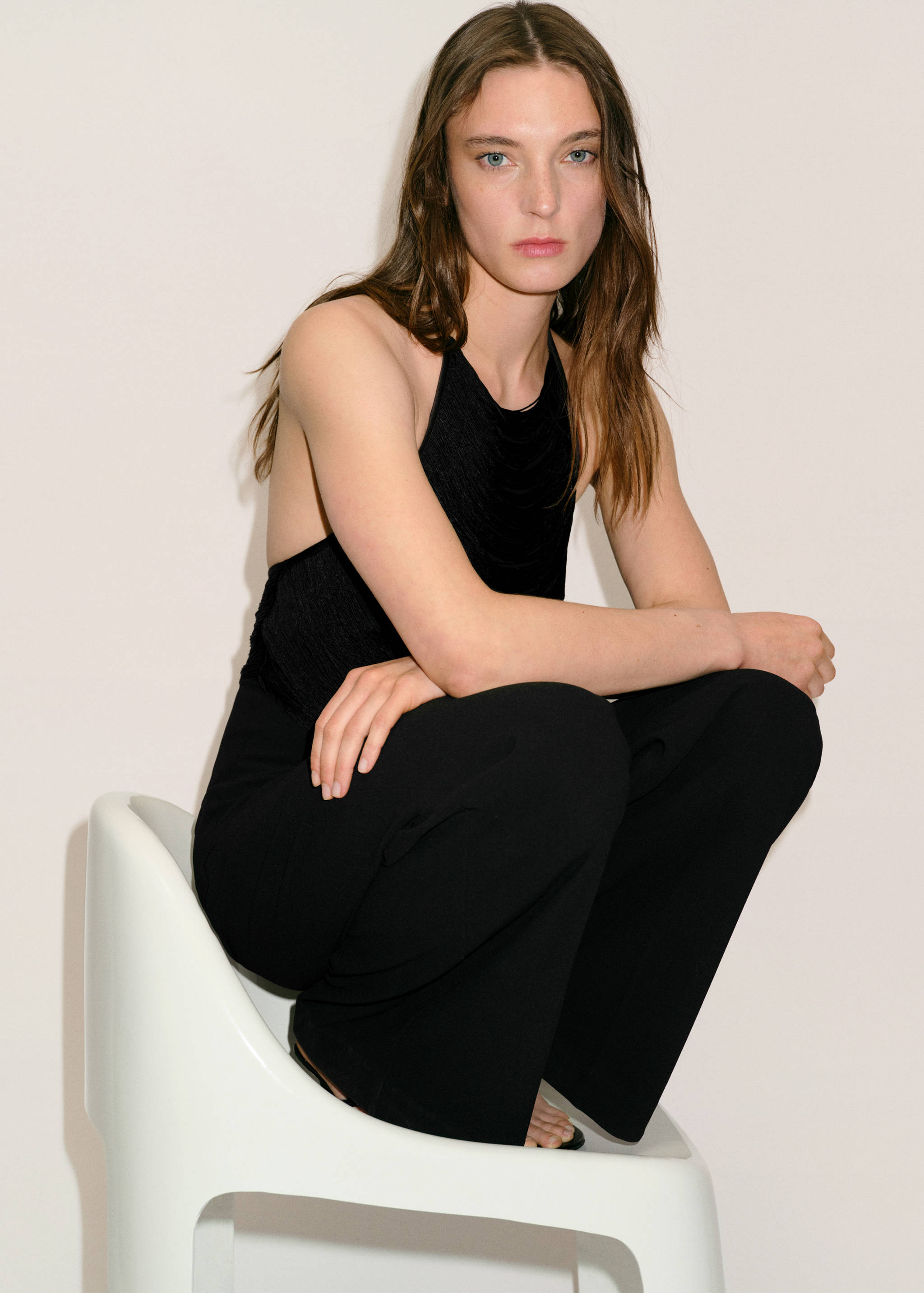 Halter neck jumpsuit - Details of the article 2