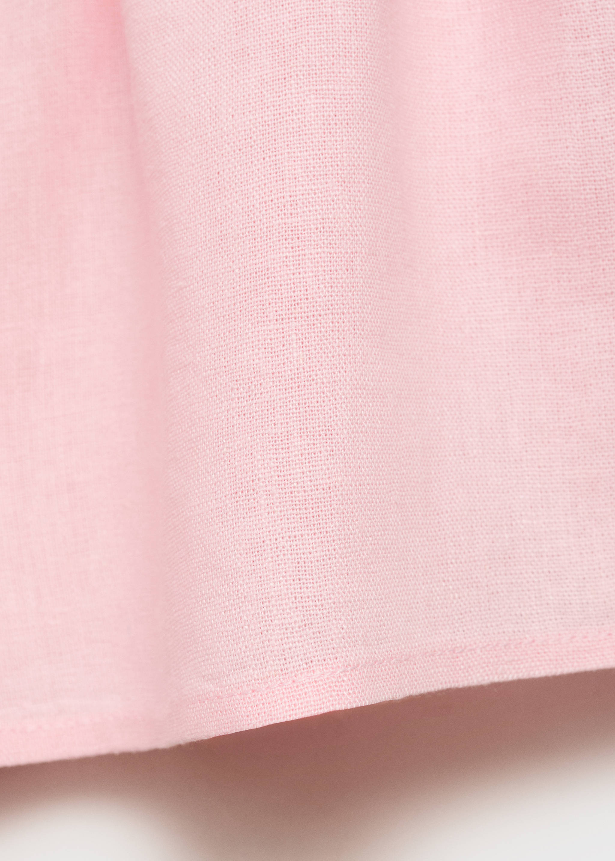 Short lin taille drapée - Détail de l'article 8