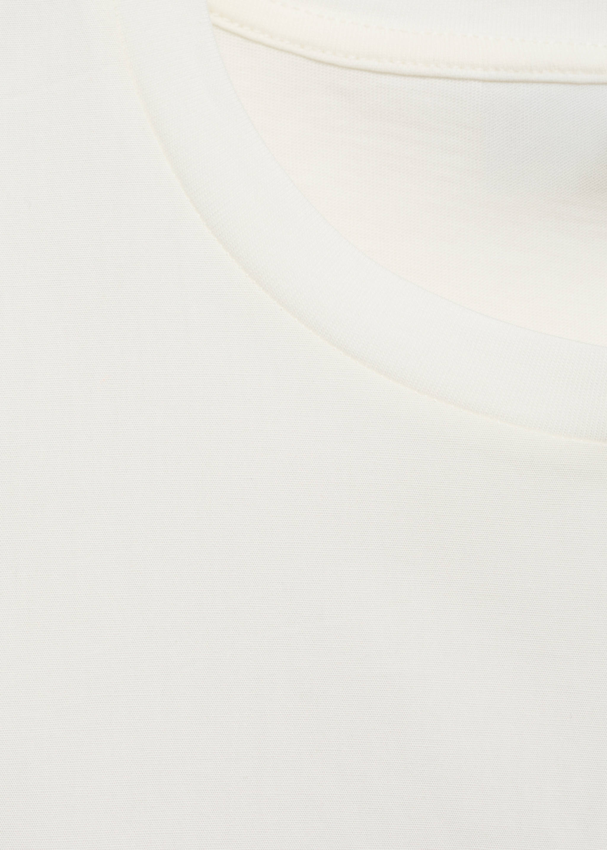 Embroidered cotton T-shirt - Details of the article 0