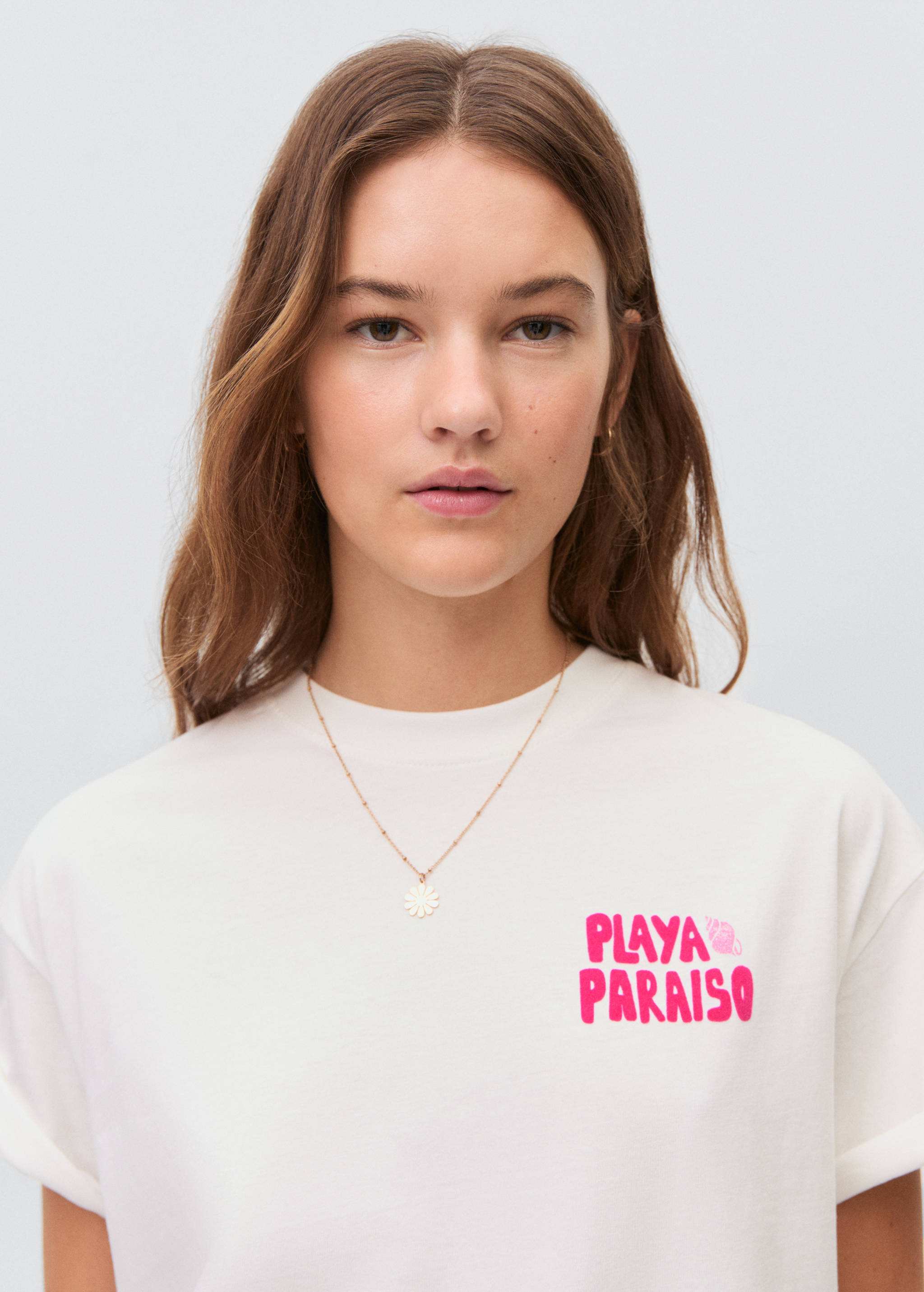 T-shirt estampado praia - Pormenor do artigo 1