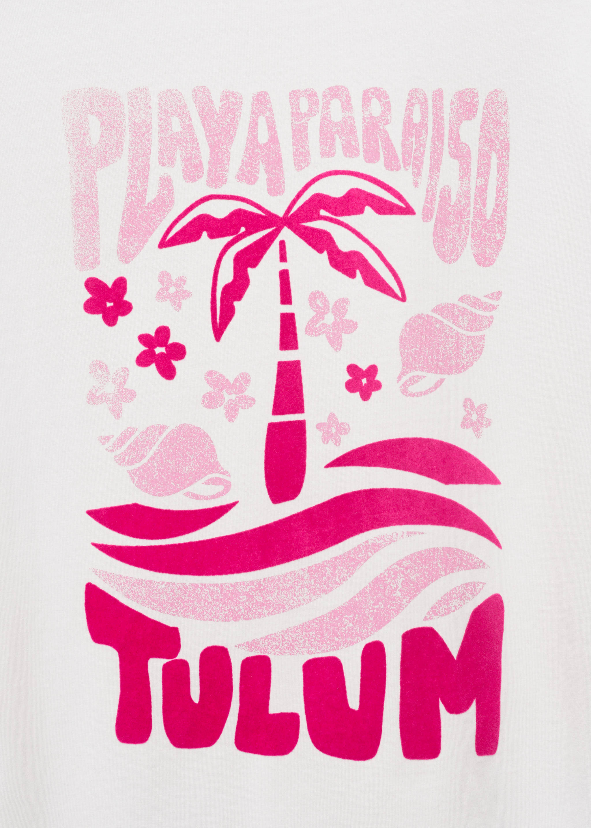 T-shirt estampado praia - Pormenor do artigo 0