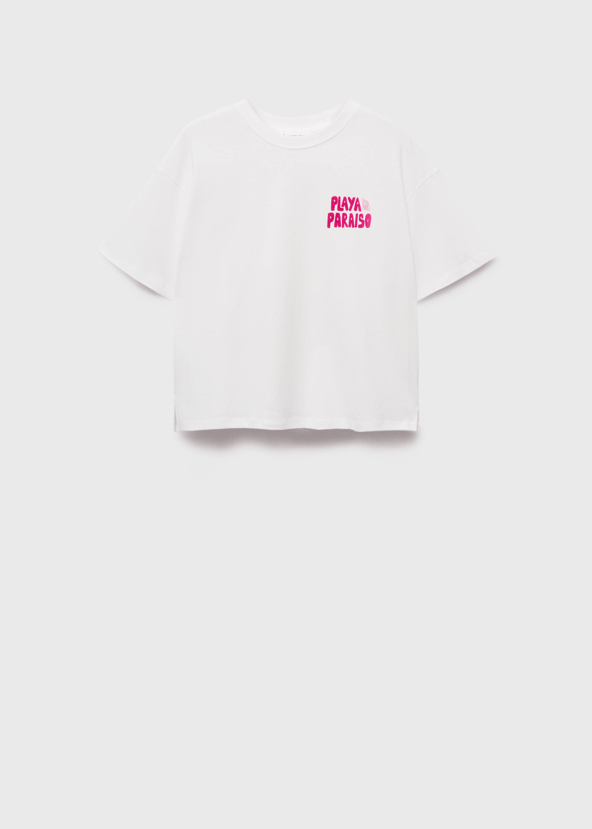 T-shirt estampado praia - Artigo sem modelo
