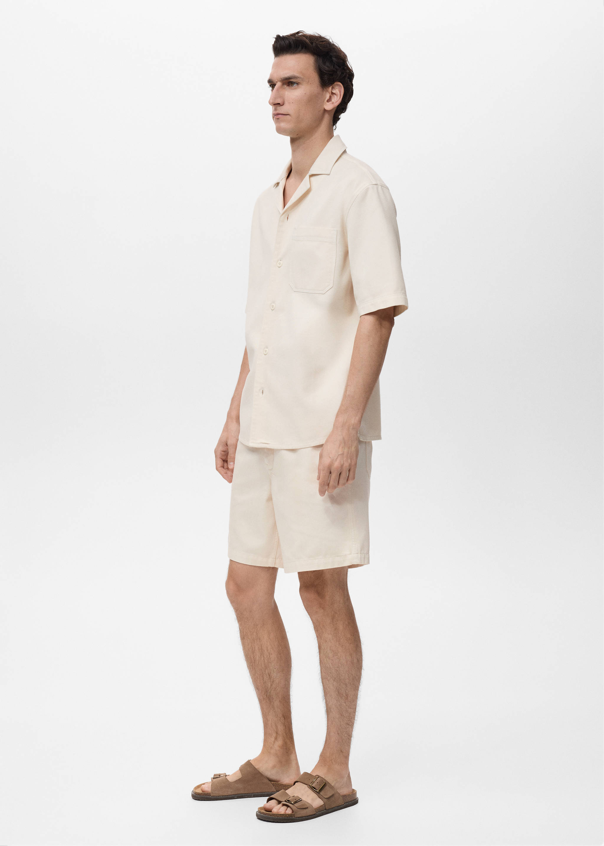 Chemise poche coton et lyocell - Détail de l'article 2