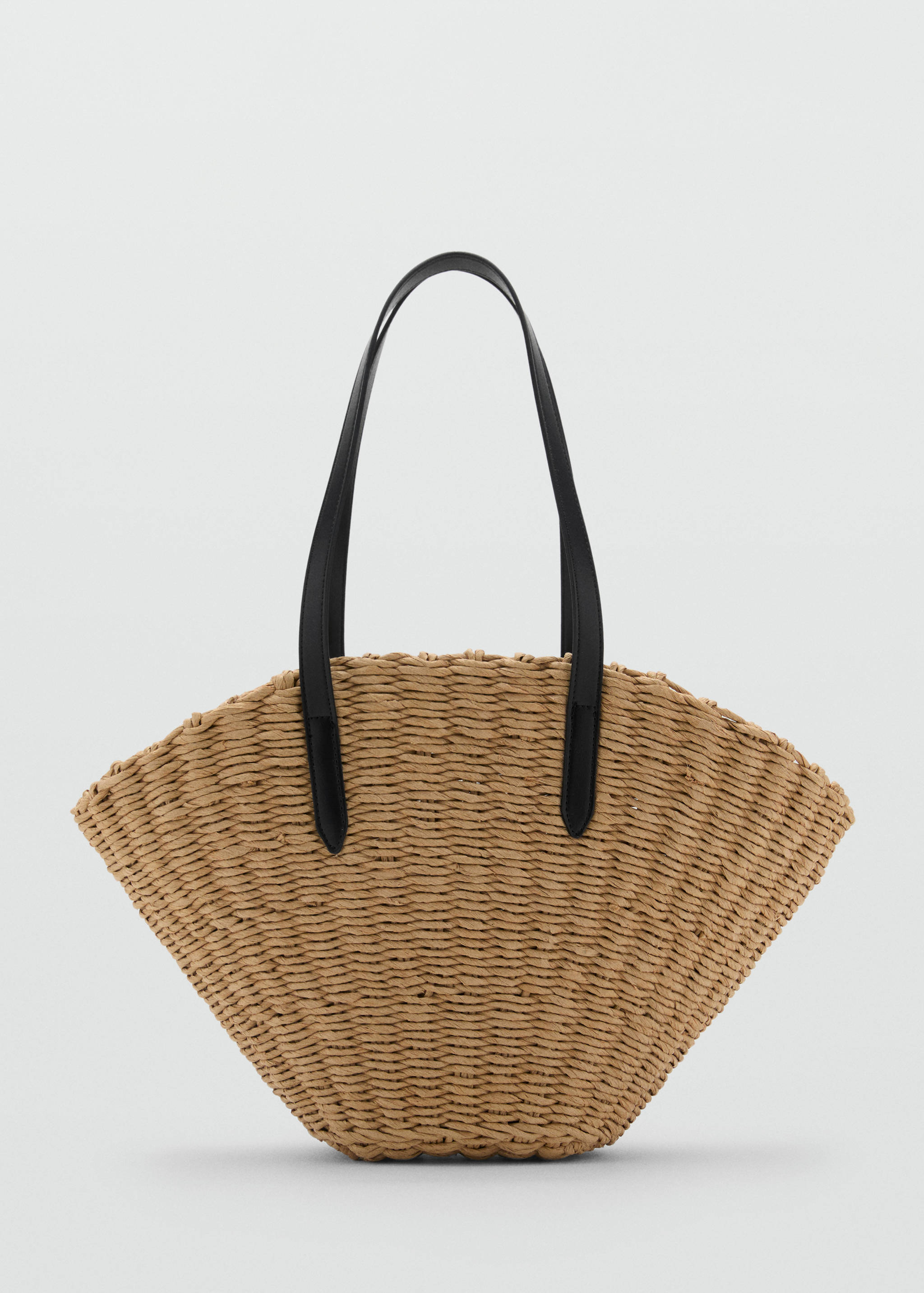 Natural fibre basket bag - Article without model