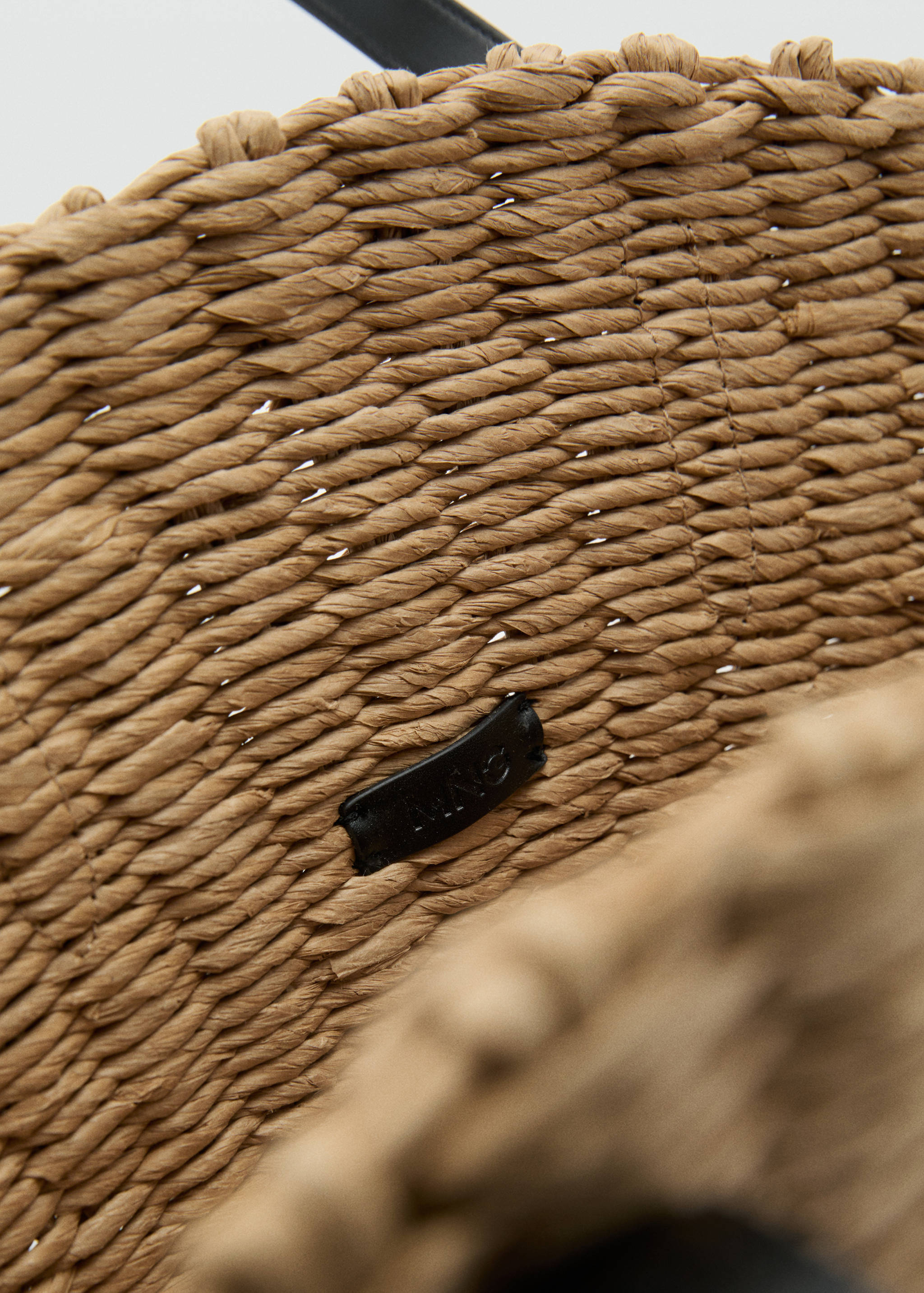 Natural fibre basket bag - Details of the article 3