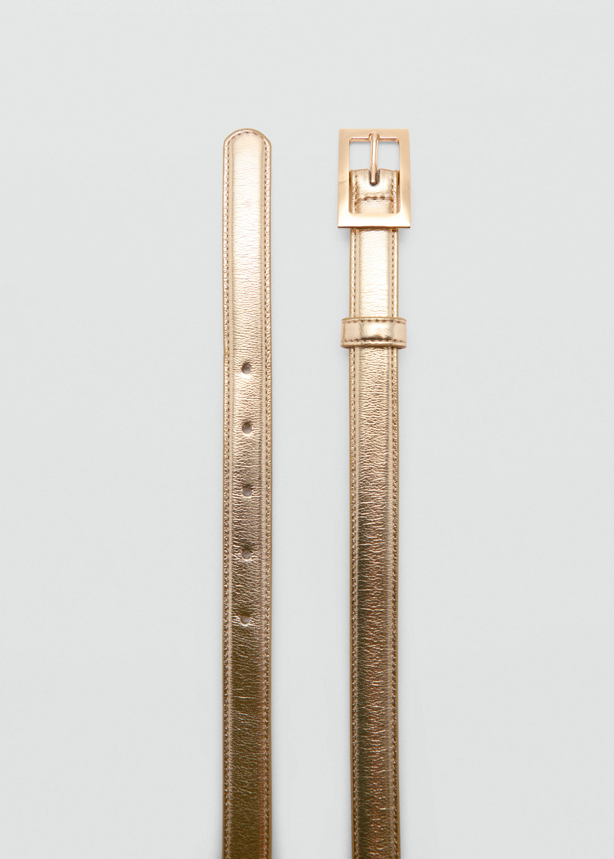 Square buckle belt - Details of the article 1