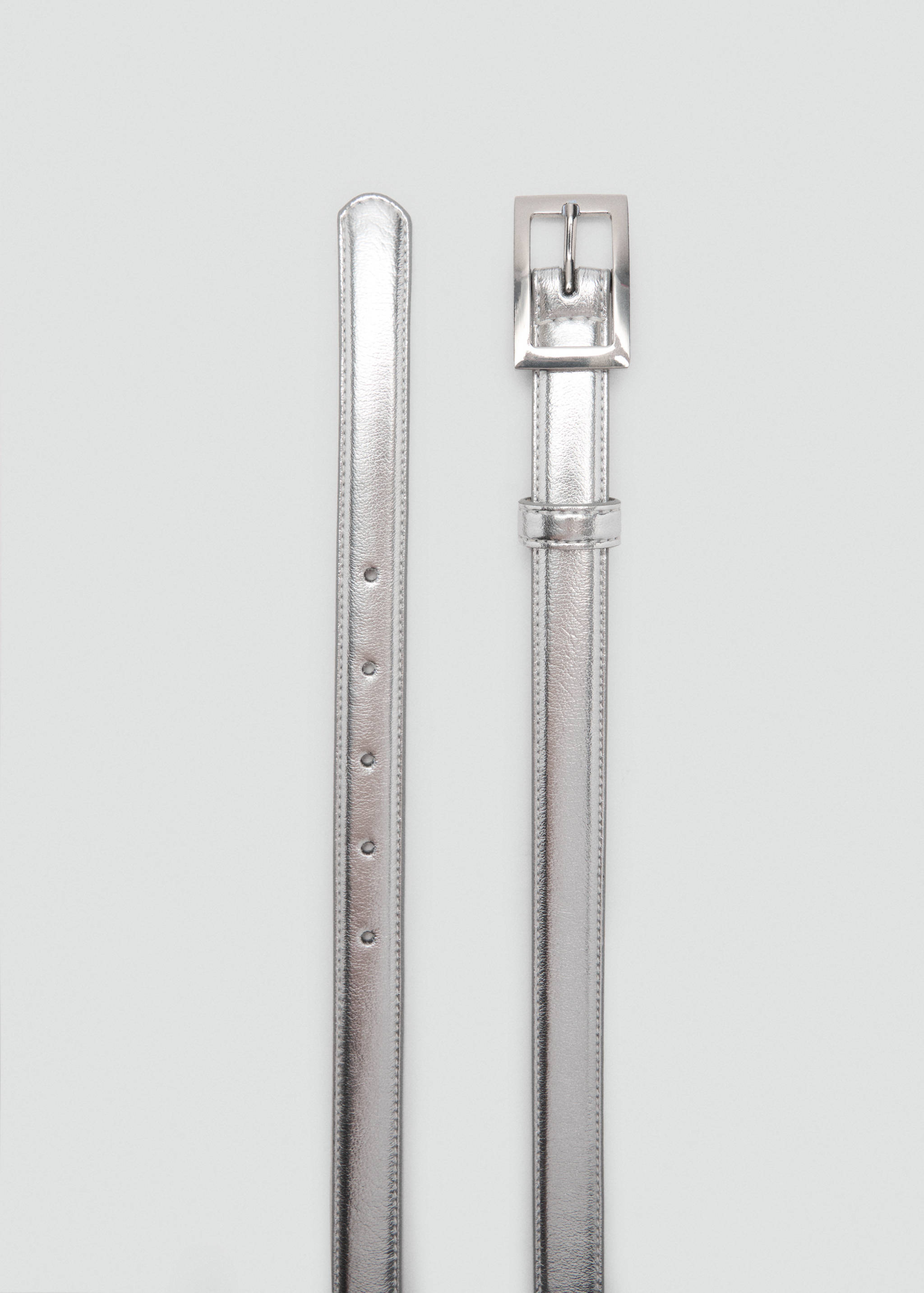 Square buckle belt - Details of the article 1