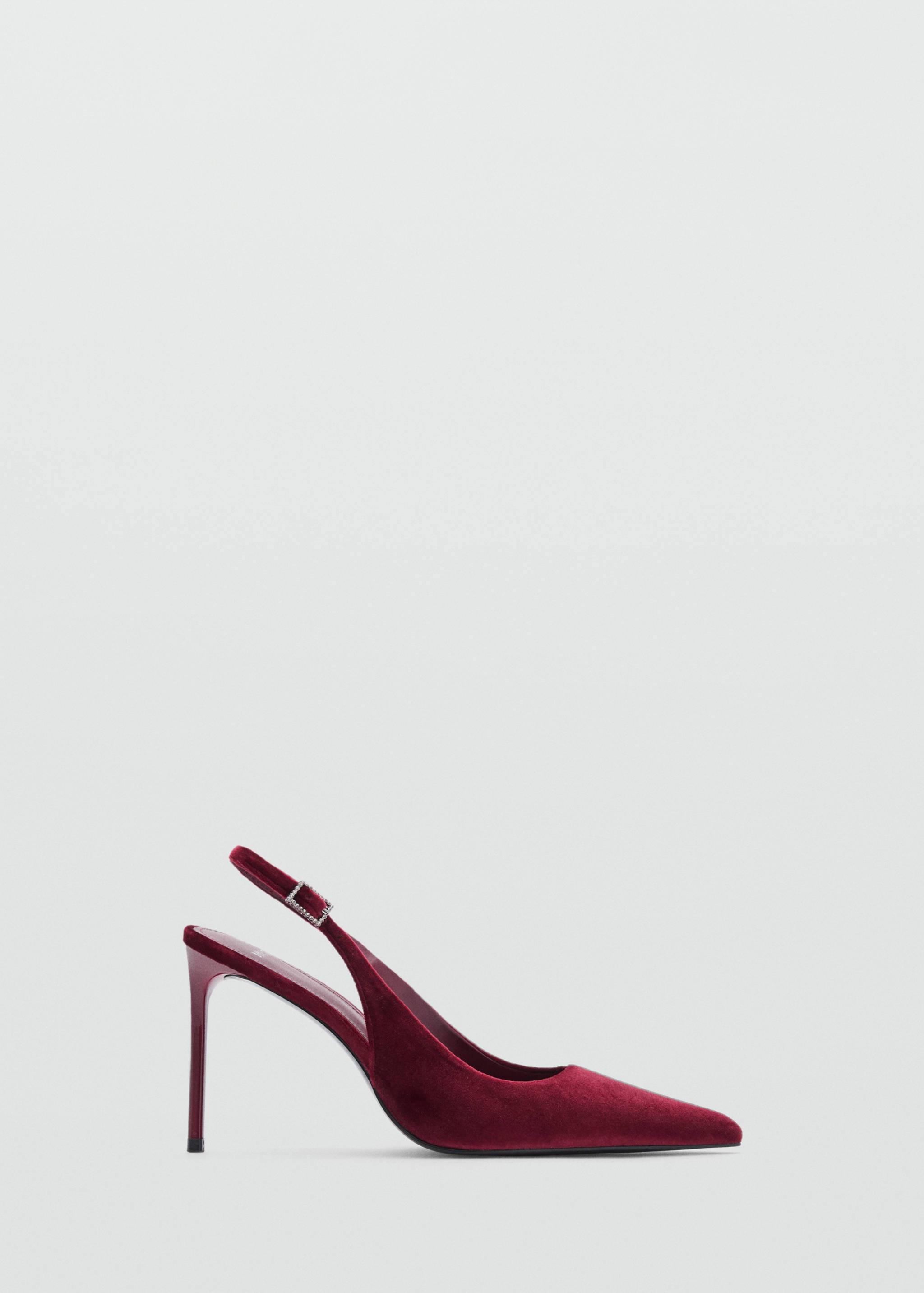 Zapato tacón terciopelo - Artículo sin modelo