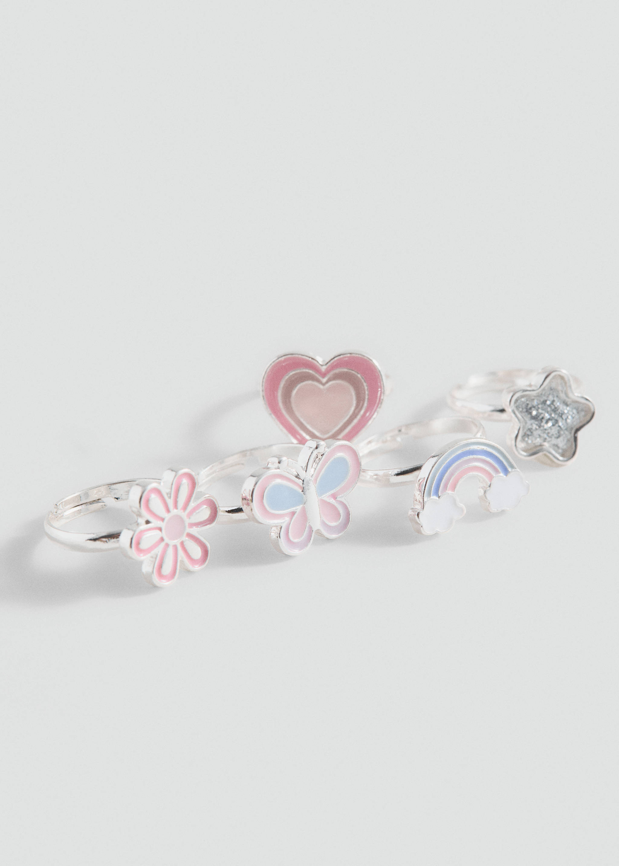 Pack of 5 combined rings - Details of the article 1