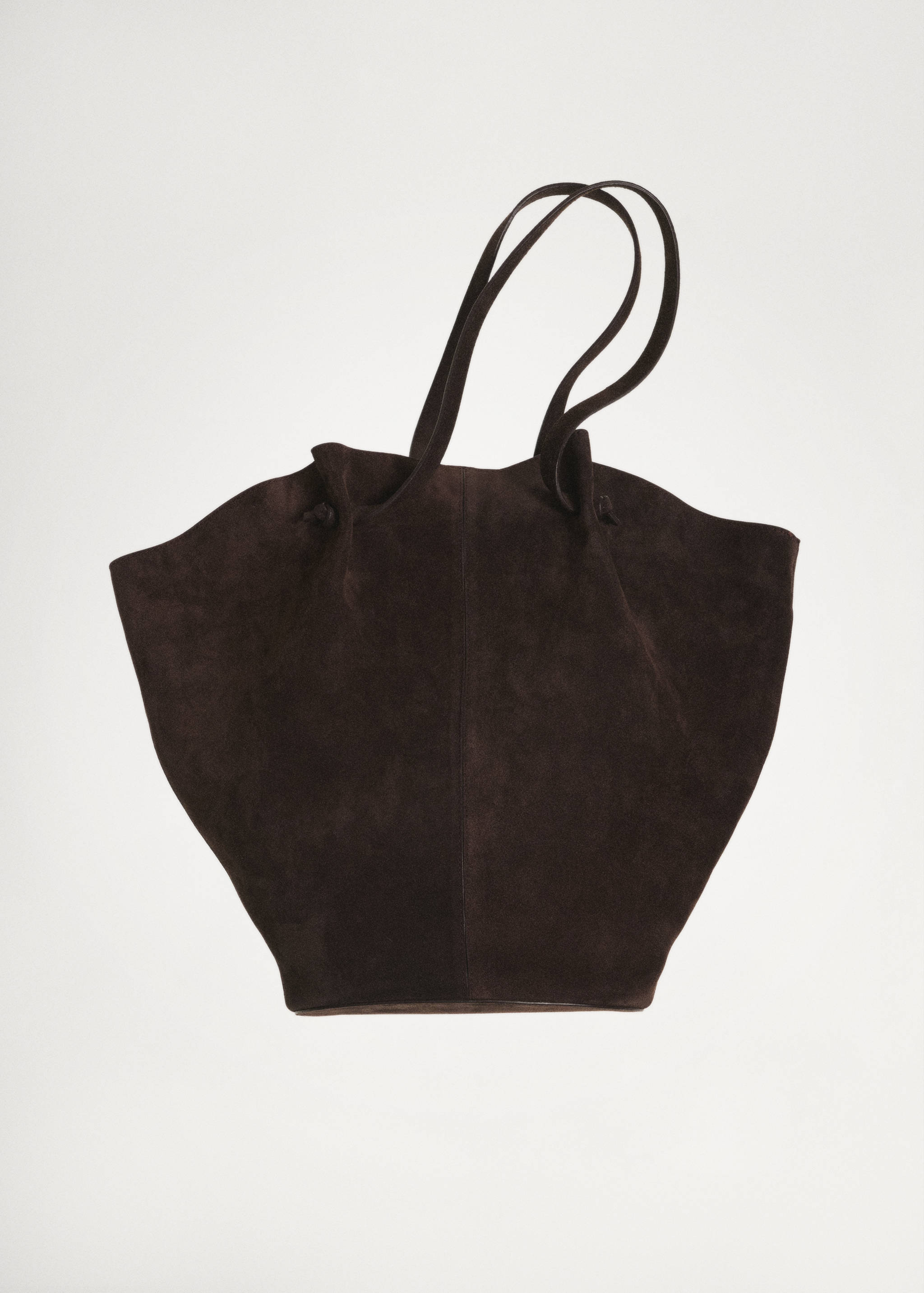 Suede leather shopper bag - Details of the article 5