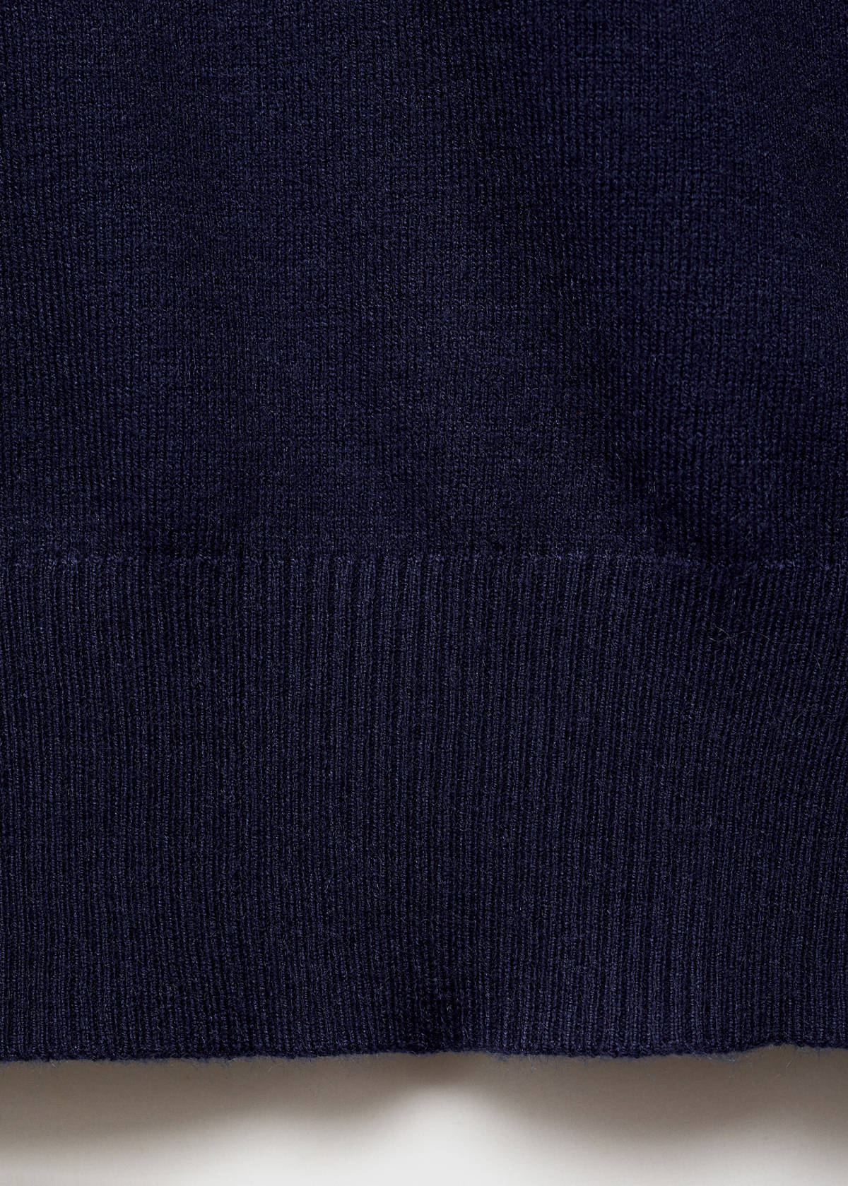 Knitted maternity sweater — Dark Navy