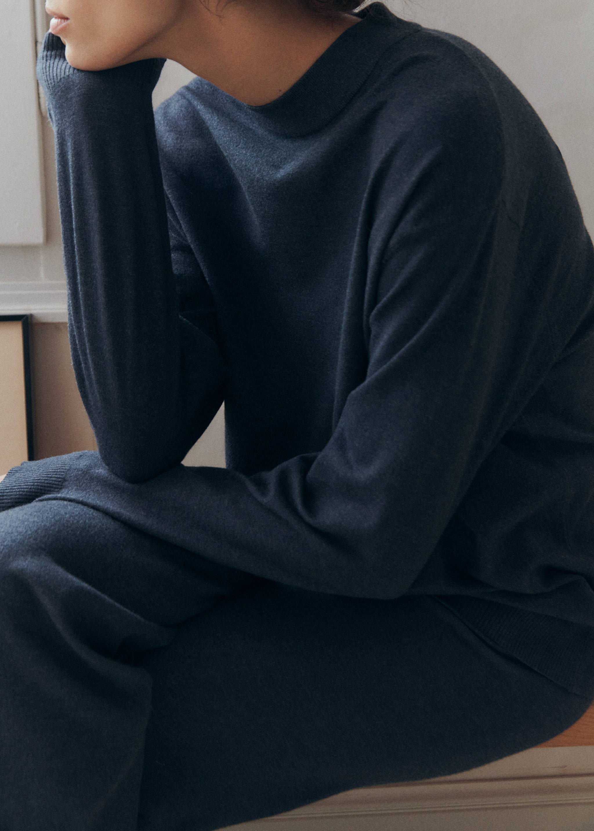 Knitted maternity sweater - Details of the article 7