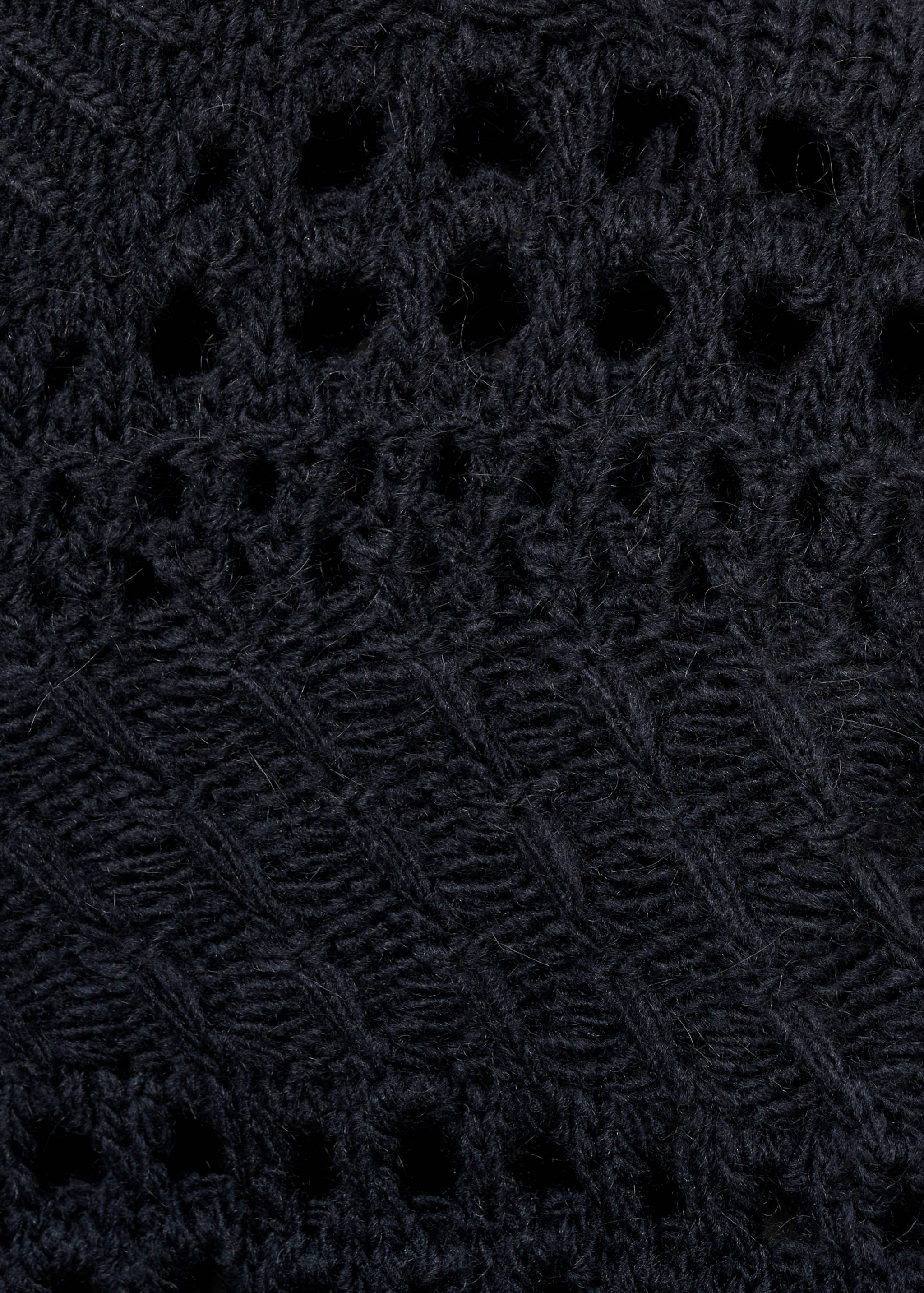 Knit sweater with lace pattern - Details of the article 8