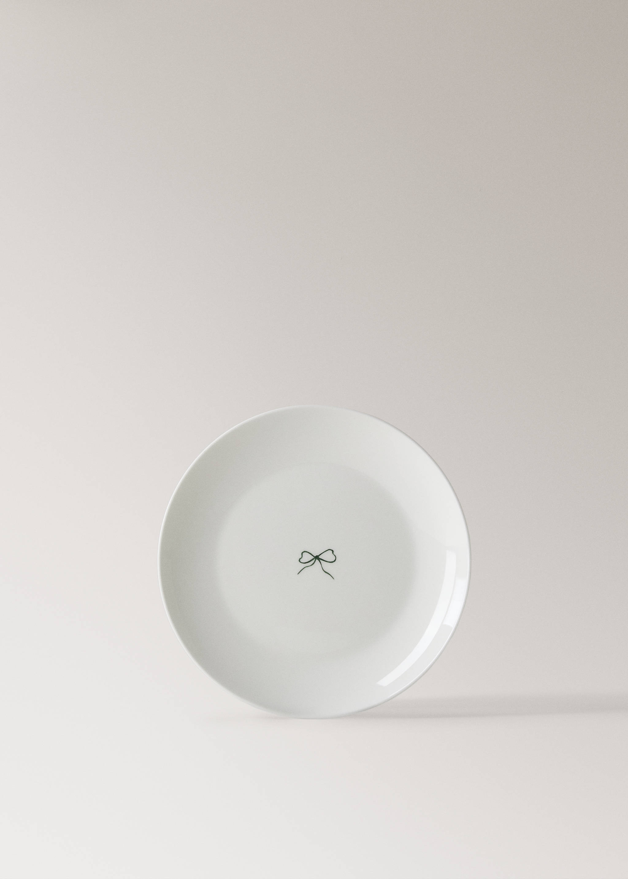 Bone china dessert plate - Article without model