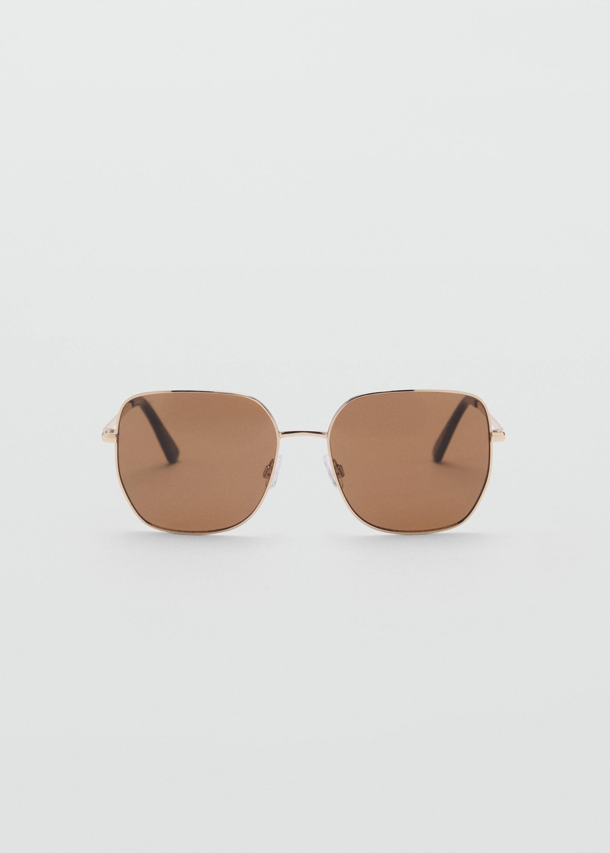 Square metallic frame sunglasses - Article without model