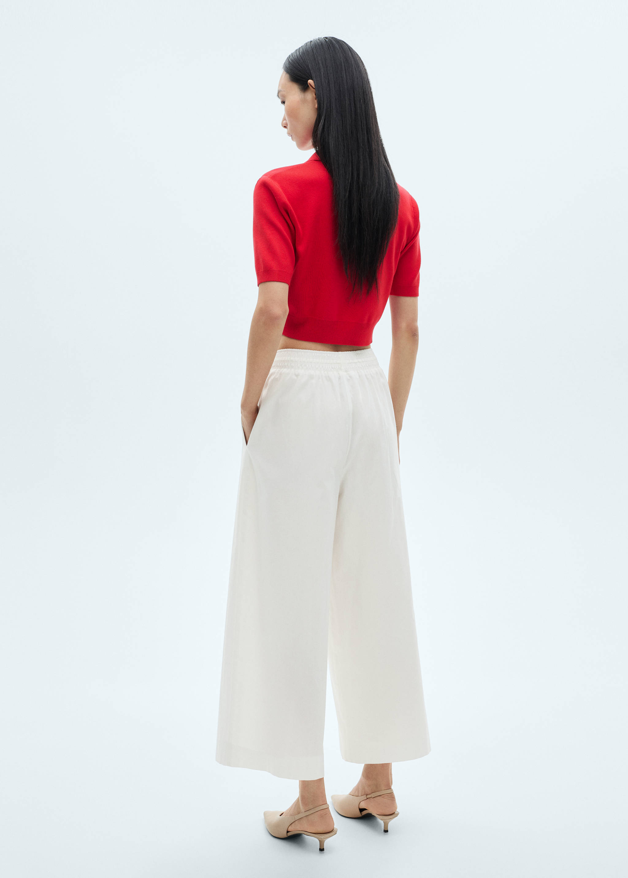 Jupe-culotte poches - Verso de l’article