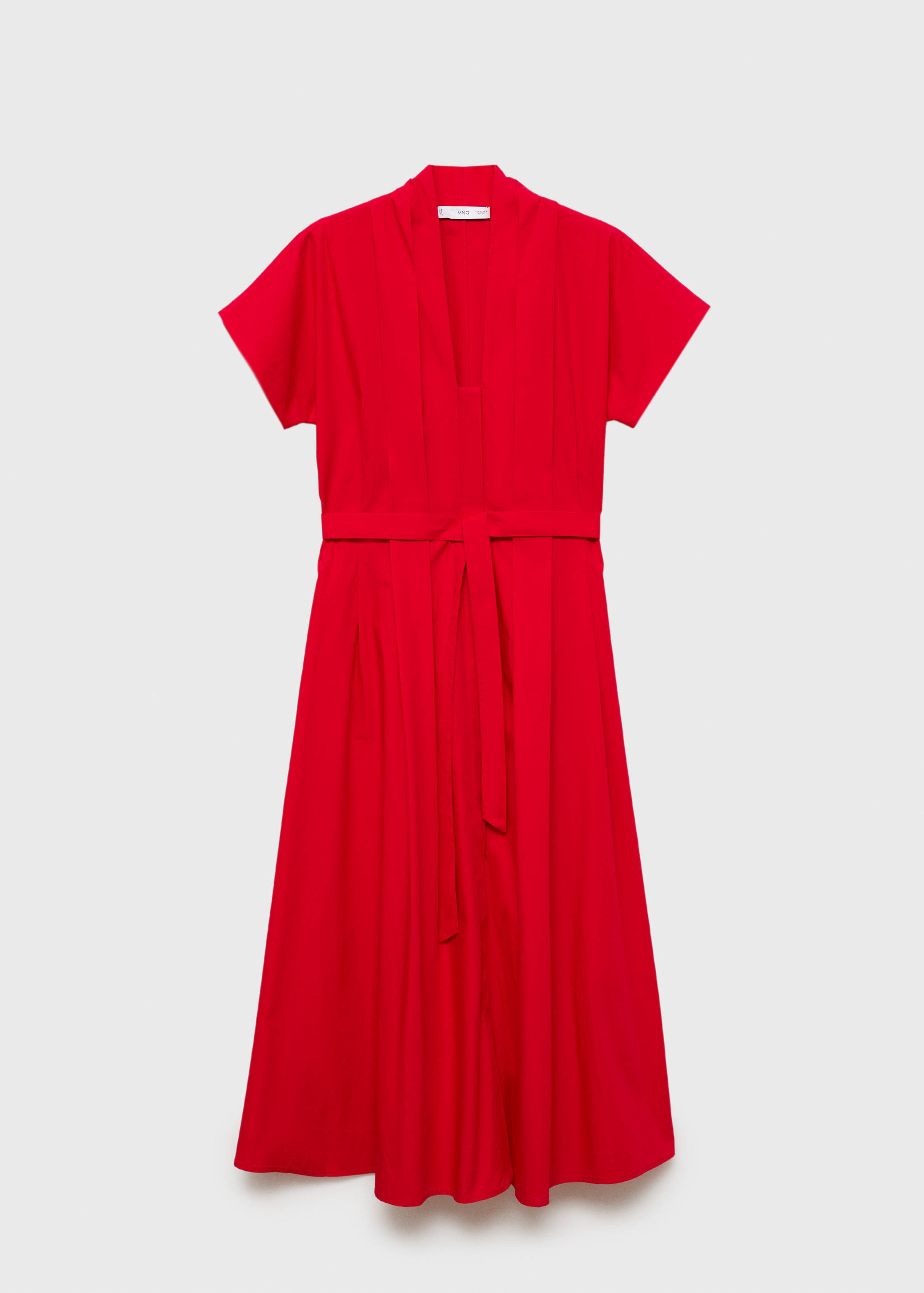Bow pleats dress - Article without model