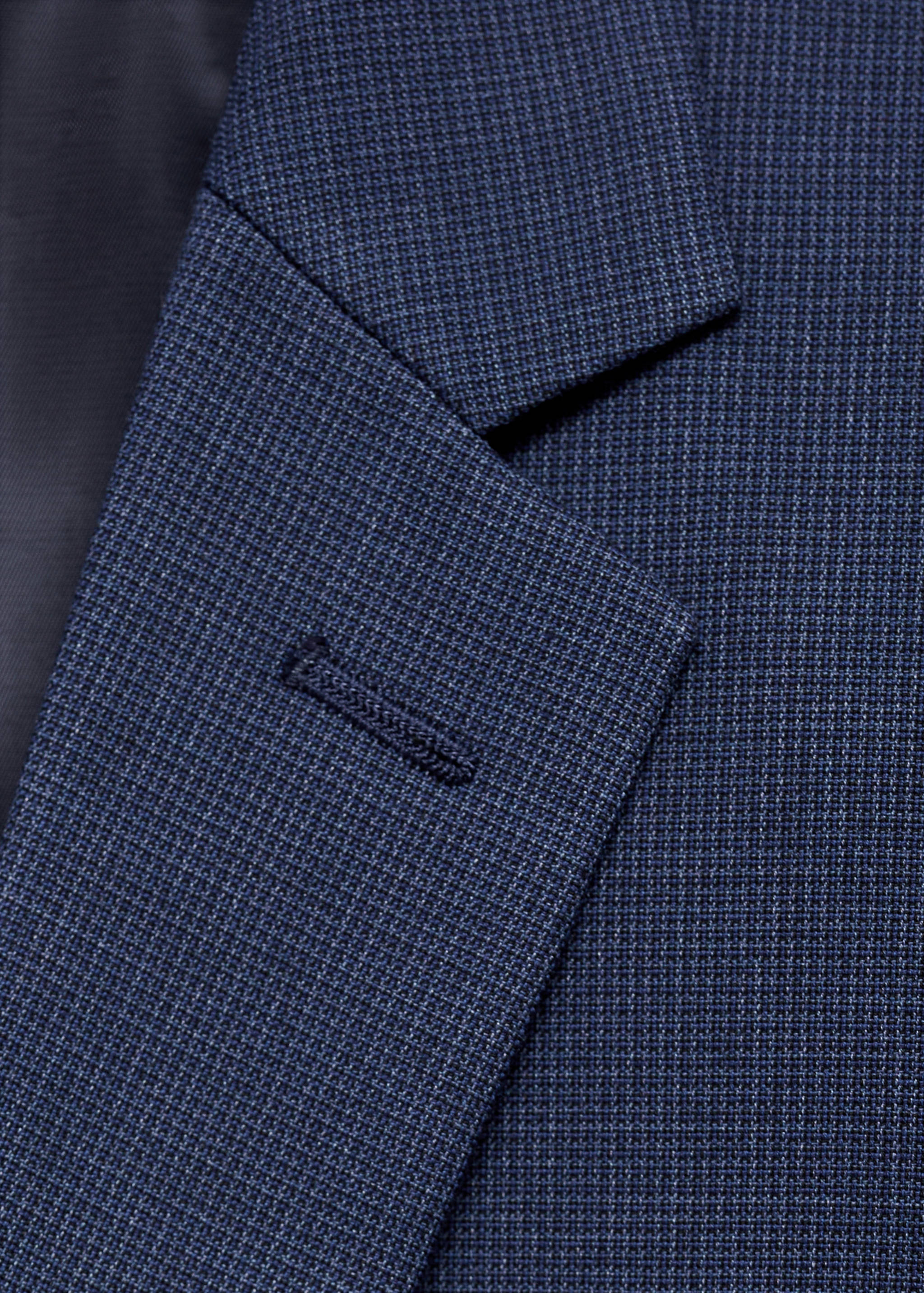 Super slim-fit suit jacket in stretch fabric - Details of the article 8