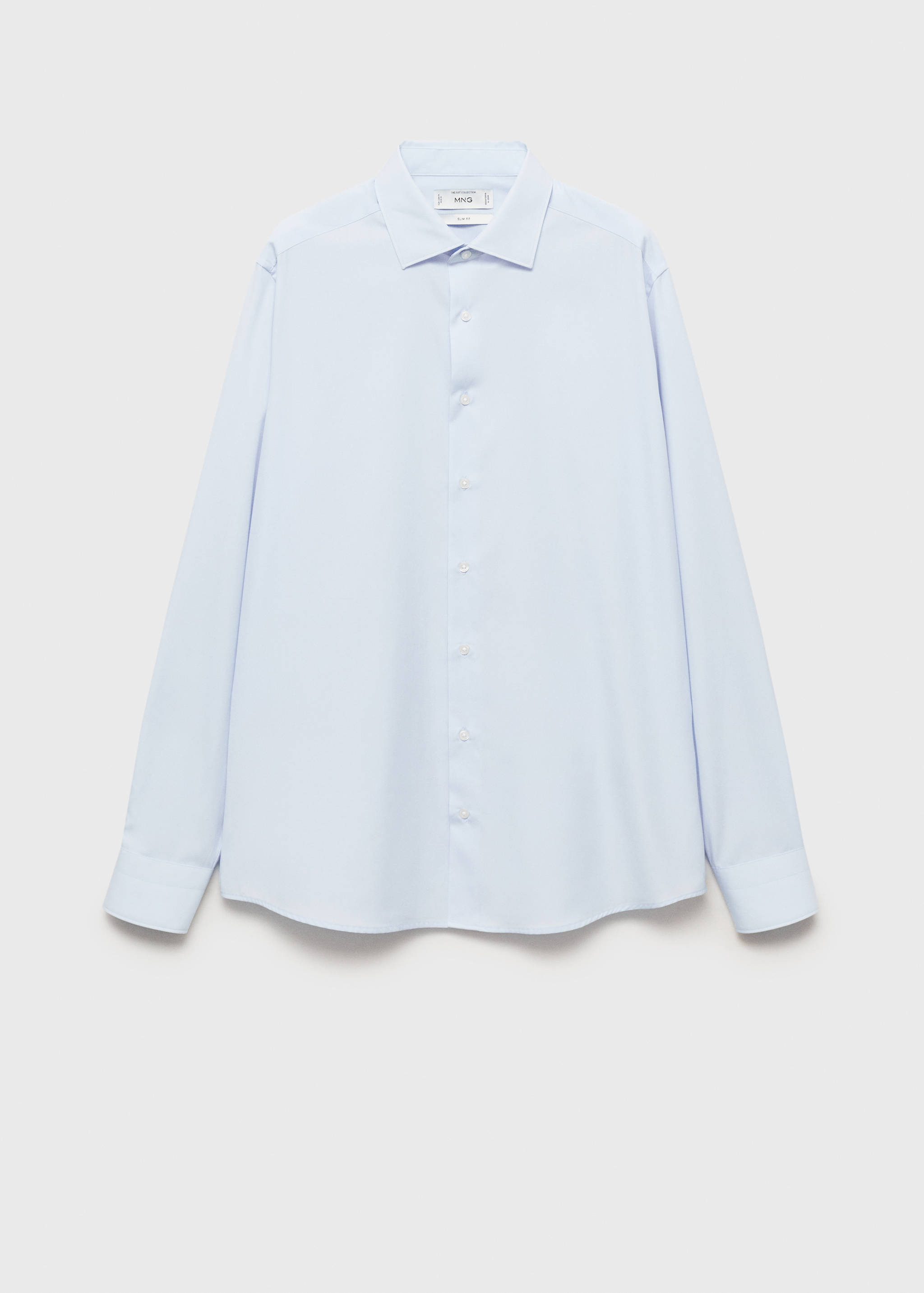 Camisa traje slim fit algodón popelín - Artículo sin modelo