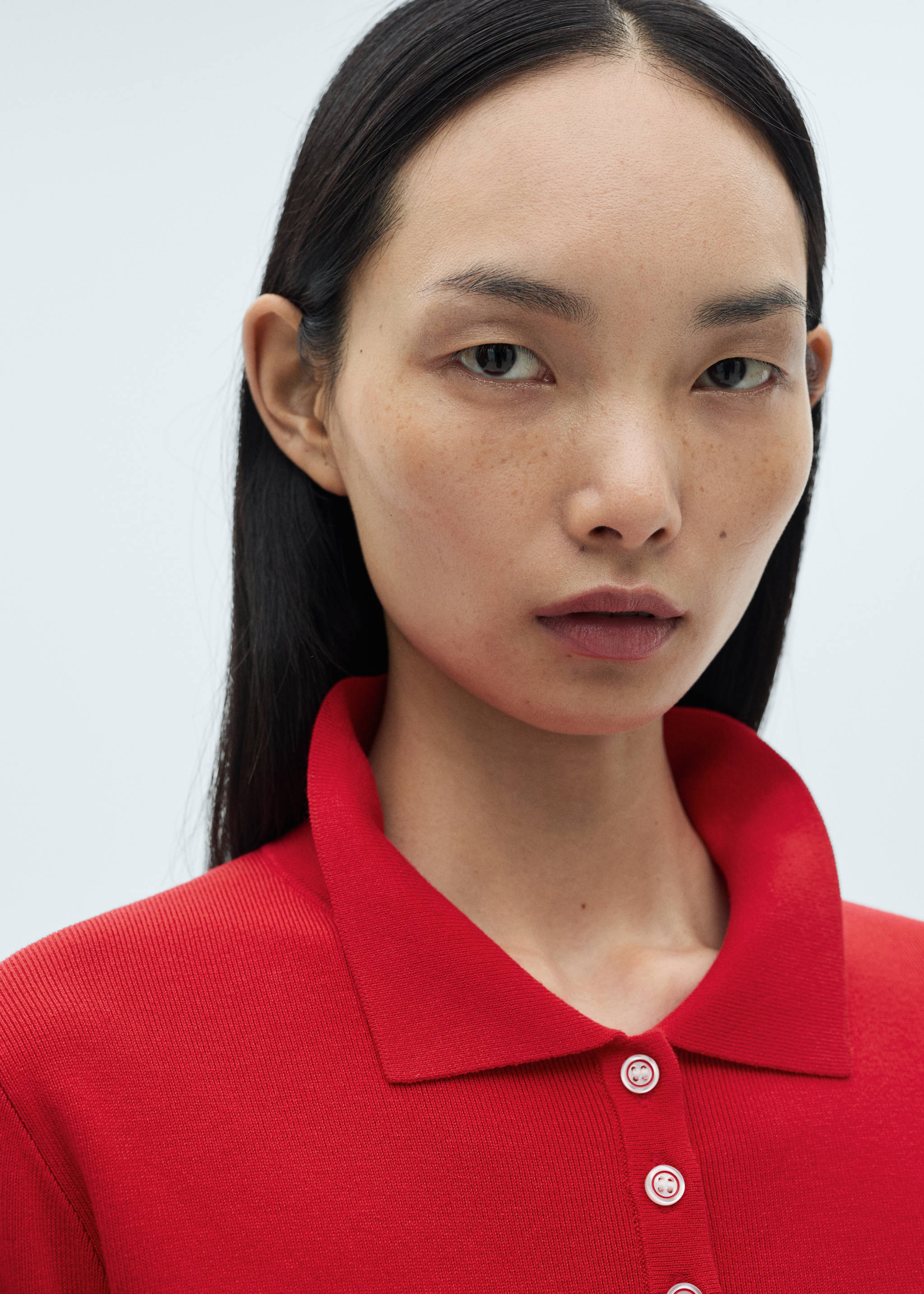 Polo crop maille - Détail de l'article 1