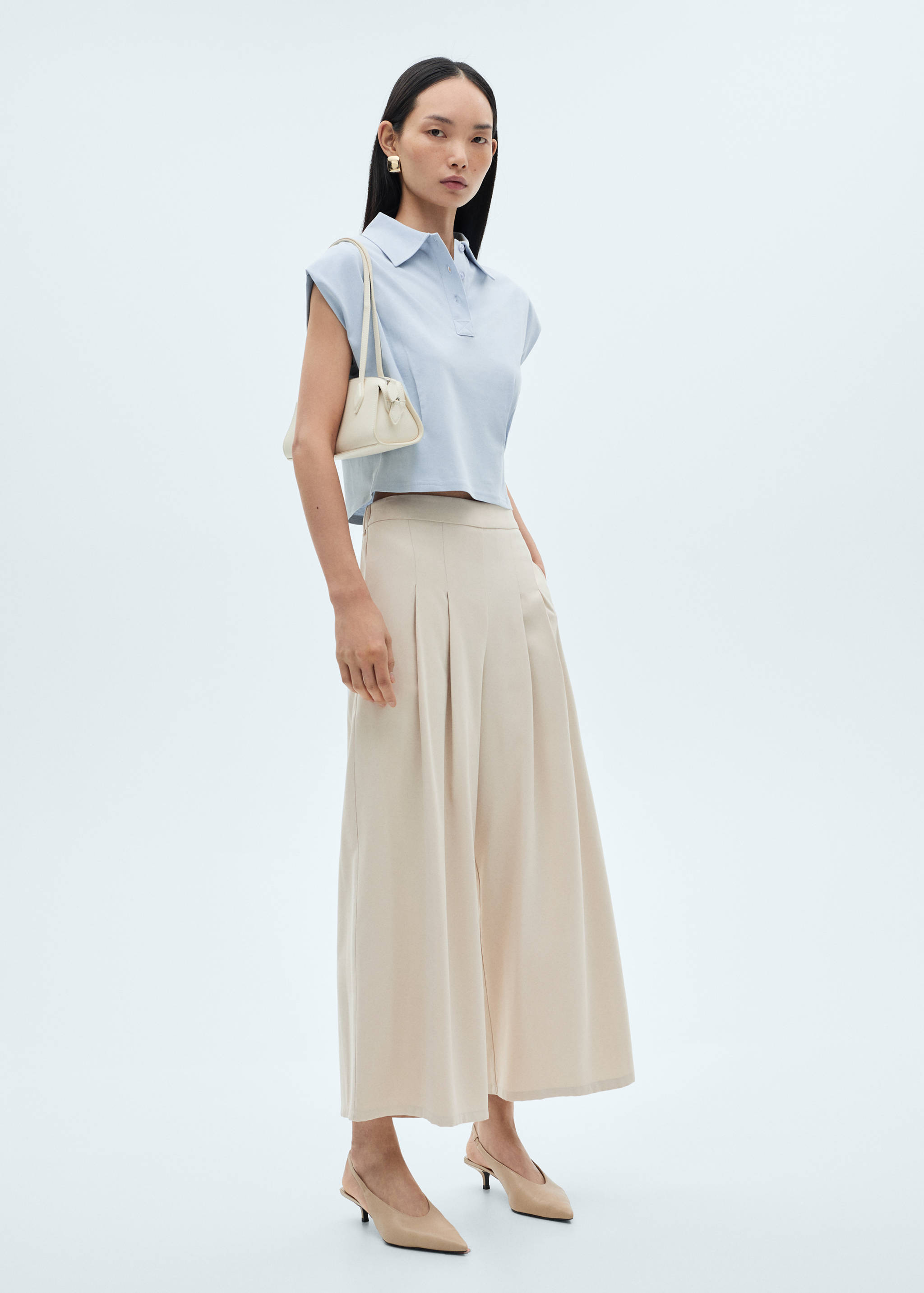 Polo coton manches courtes - Plan général