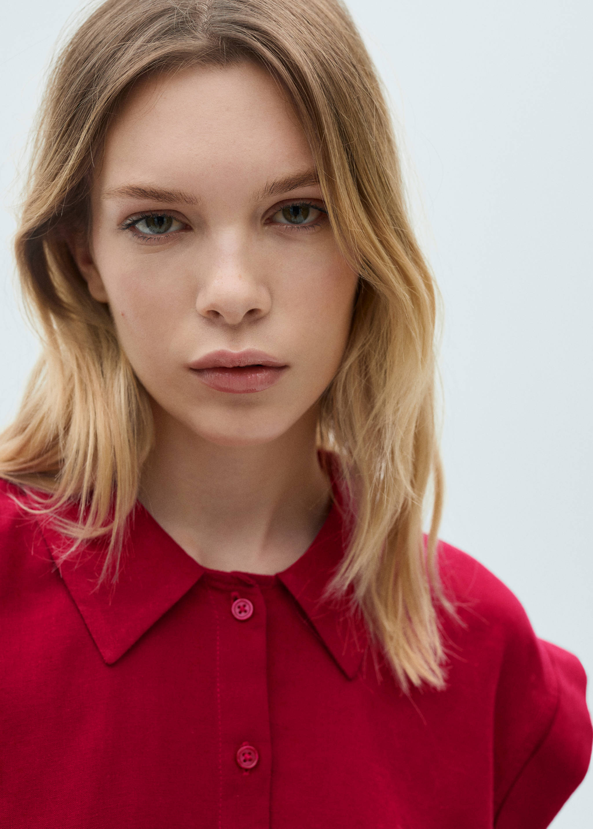 Blusa lino fluida - Detalle del artículo 1