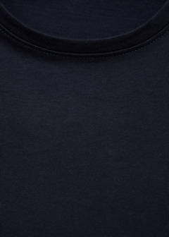 T-shirt with decorative flounces — Dark Navy 5