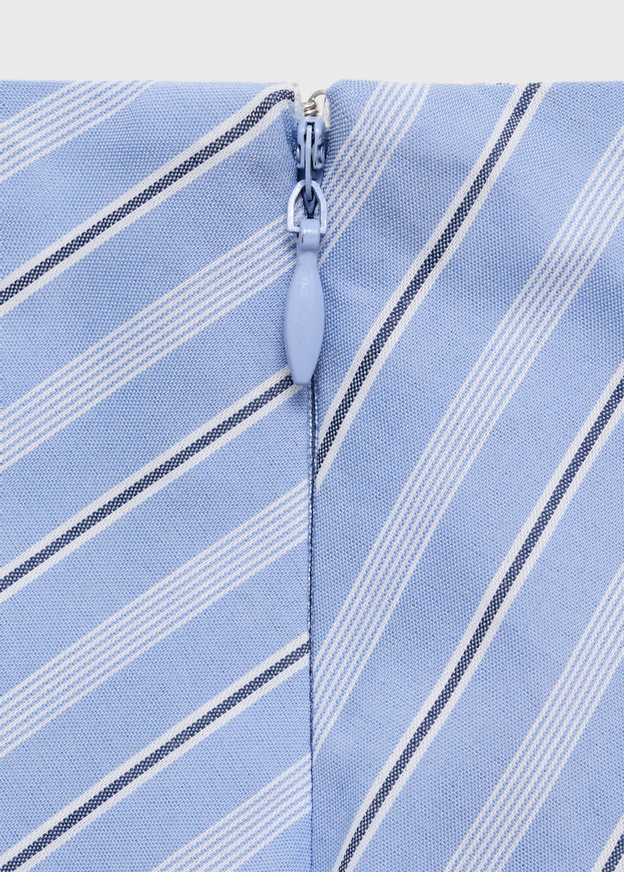 Striped midi skirt - Details of the article 0