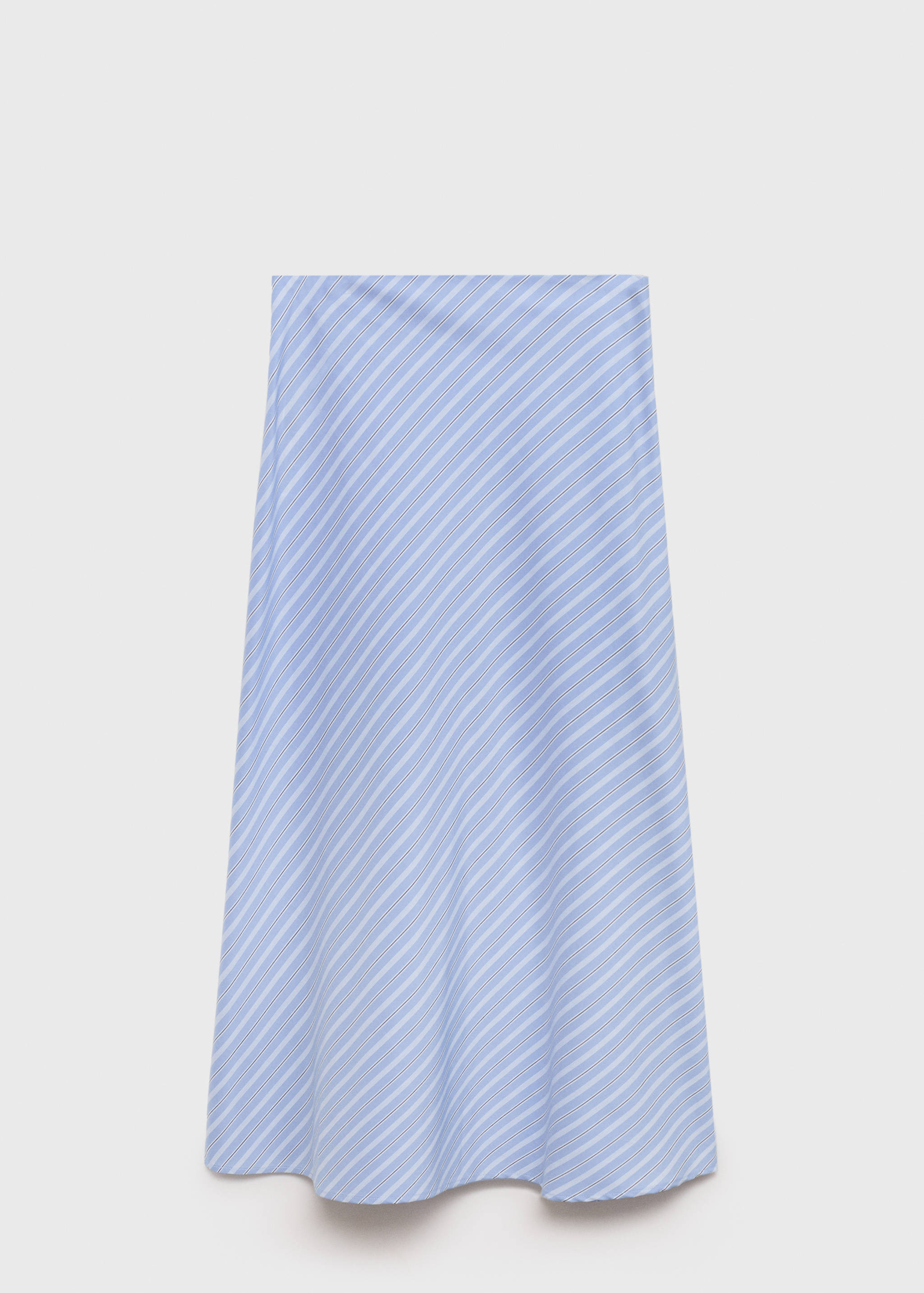 Striped midi skirt - Article without model
