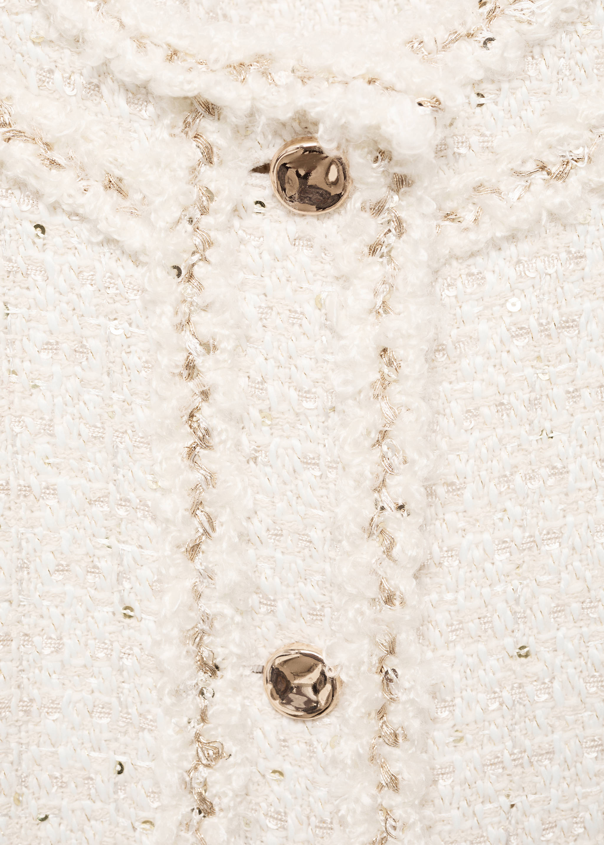 Tweed jacket with jewel buttons - Details of the article 8