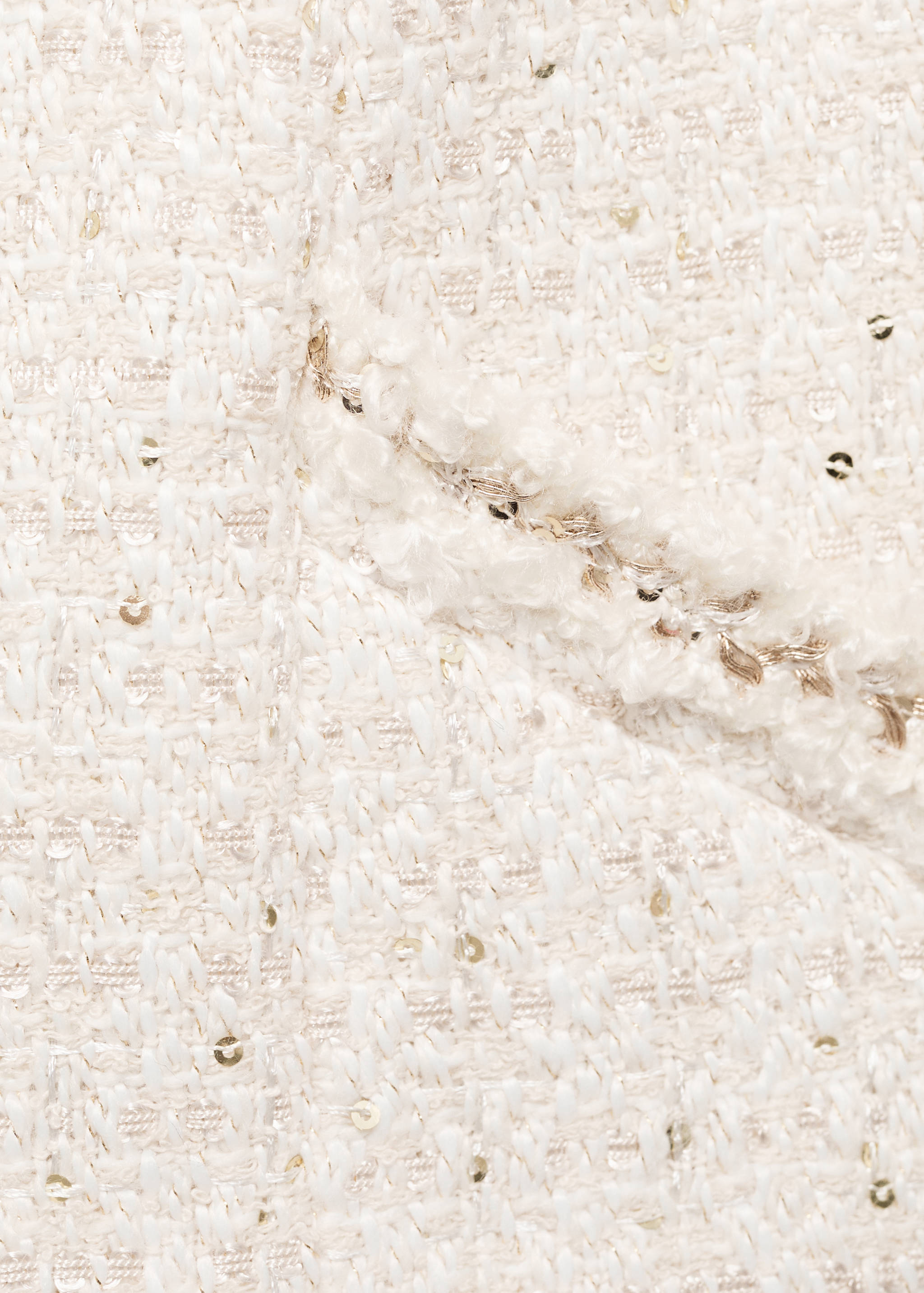 Tweed jacket with jewel buttons - Details of the article 0