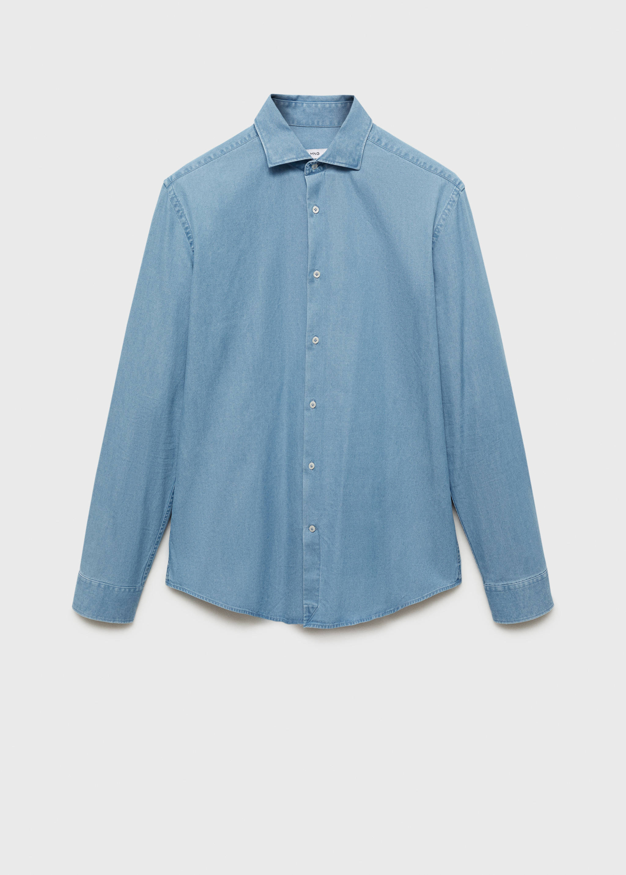 100% cotton chambray shirt - Article without model