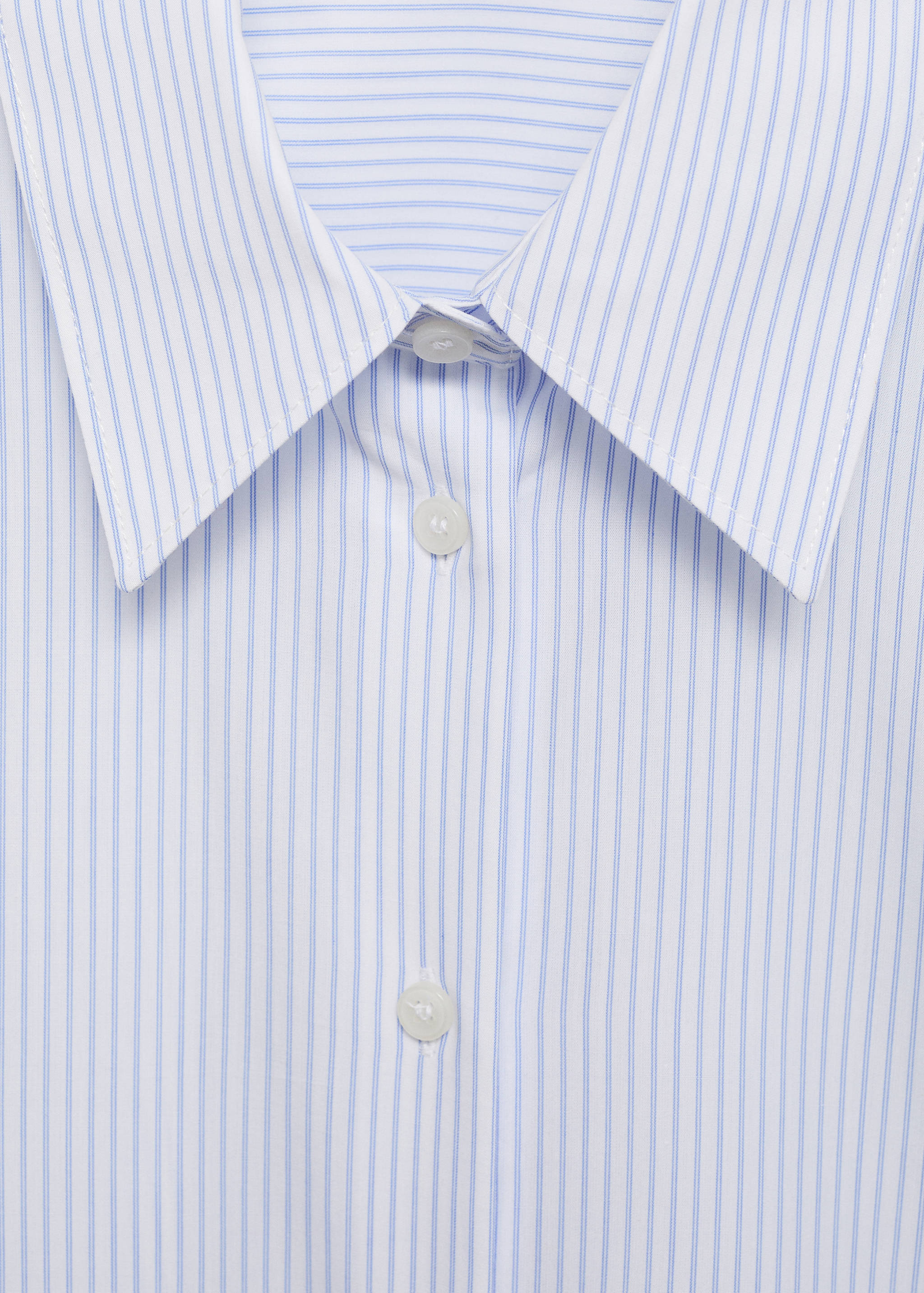 Regular cotton lyocell-blend shirt - Details of the article 8
