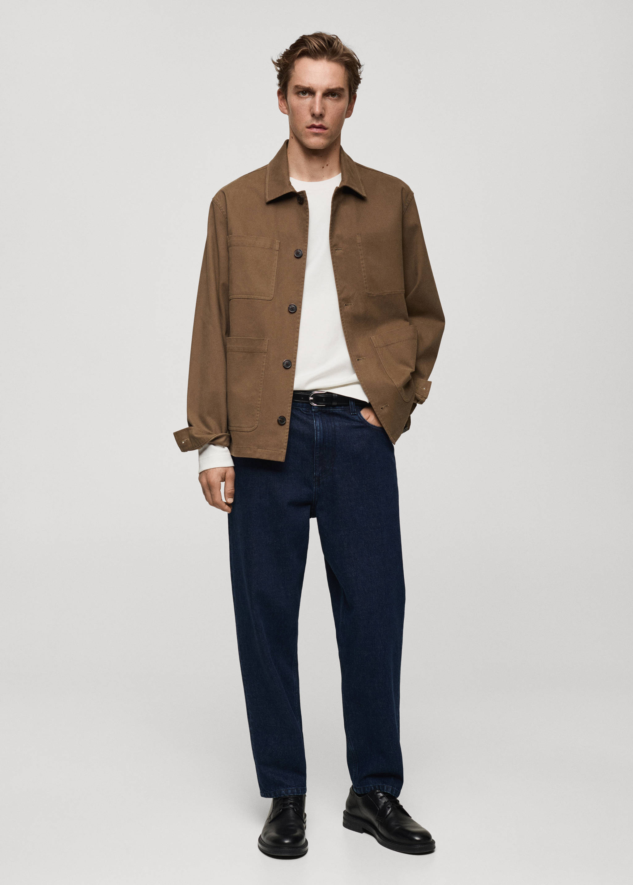 T-shirt manches longues regular-fit - Plan général