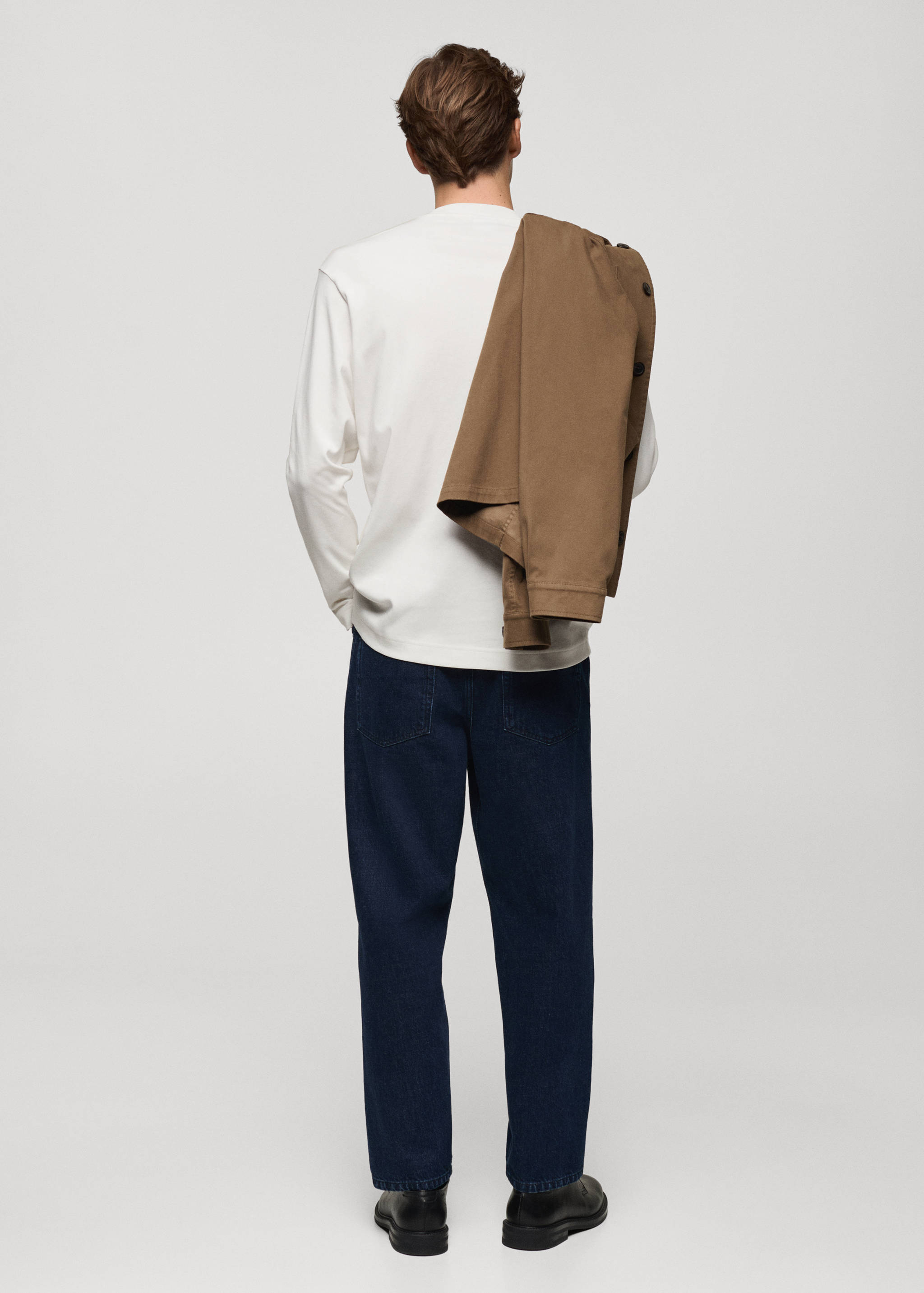 T-shirt manches longues regular-fit - Verso de l’article