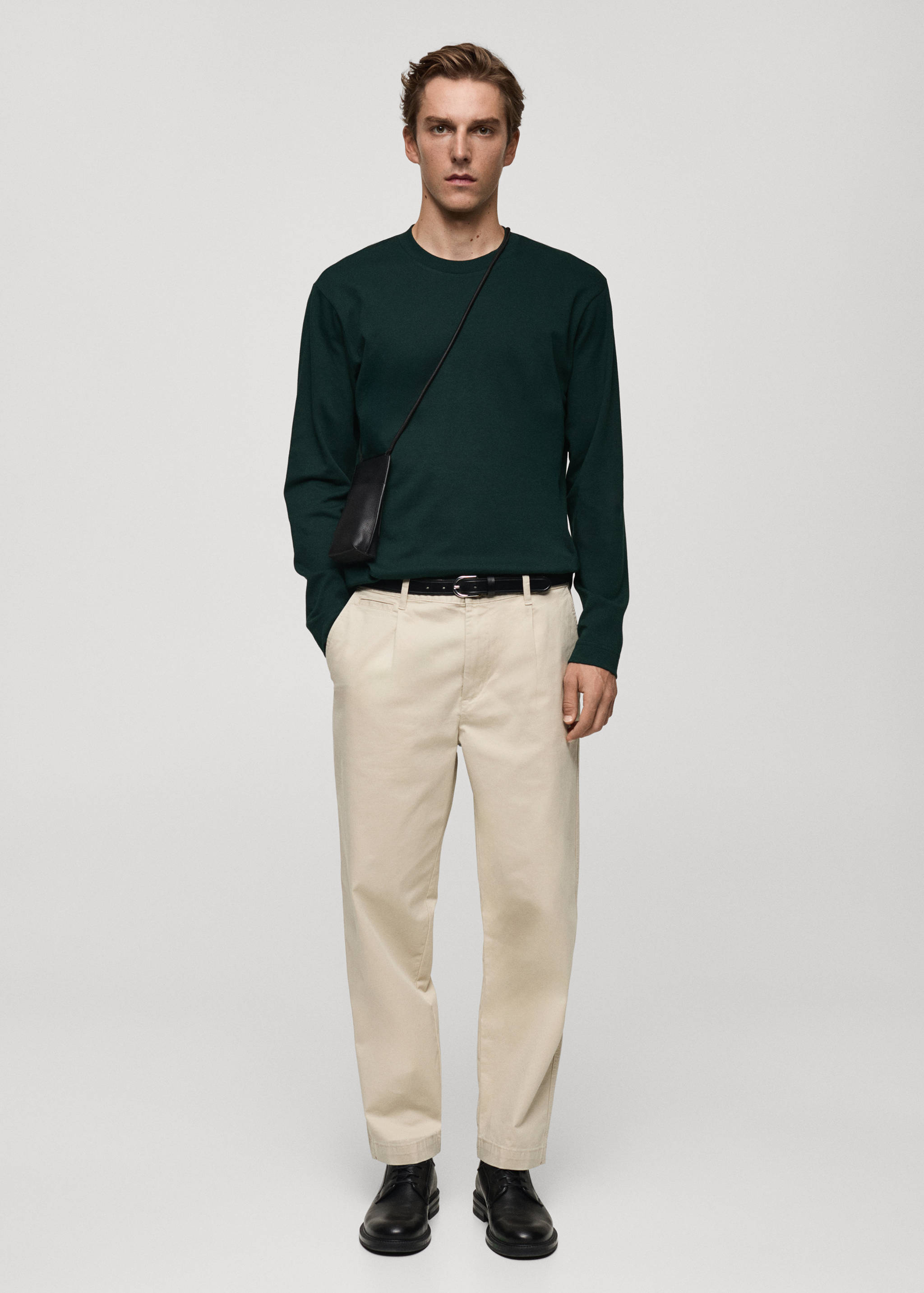 T-shirt manches longues regular-fit - Plan général