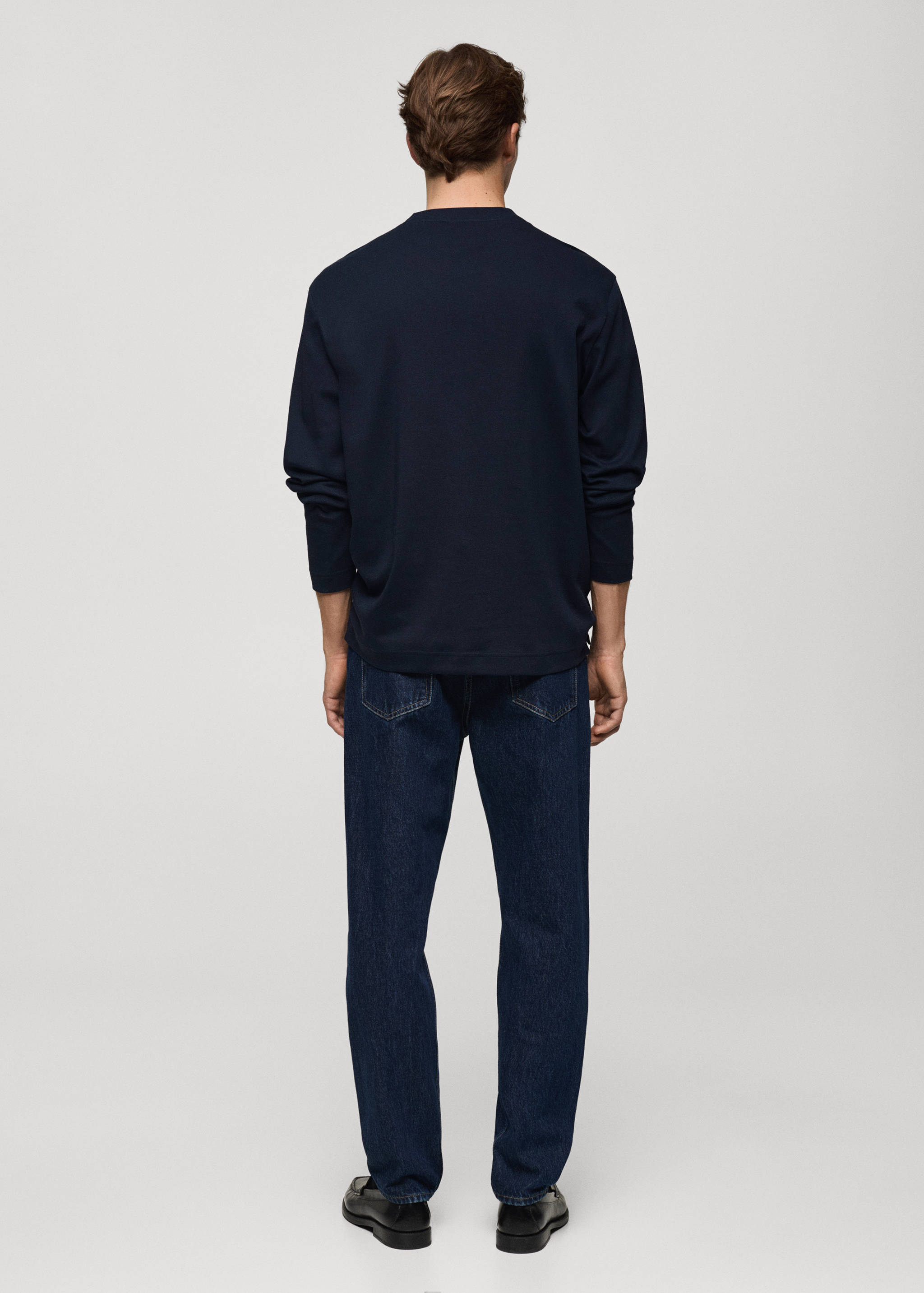 T-shirt manches longues regular-fit - Verso de l’article