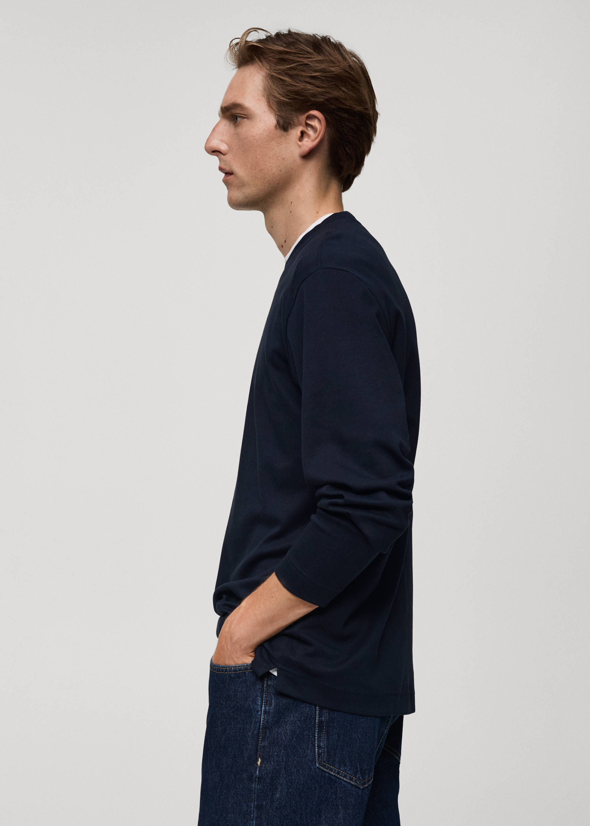 T-shirt manches longues regular-fit - Détail de l'article 2