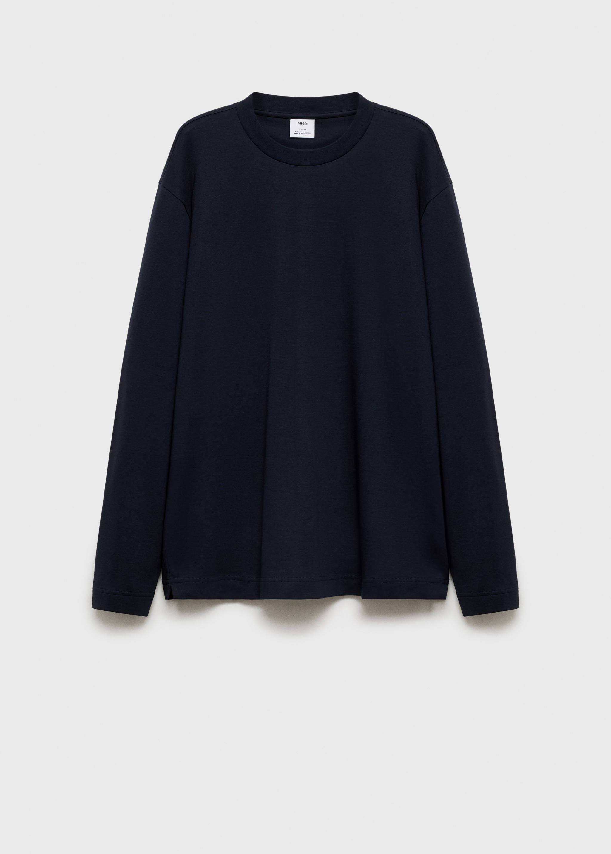 Long sleeve regular fit T-shirt - Article without model