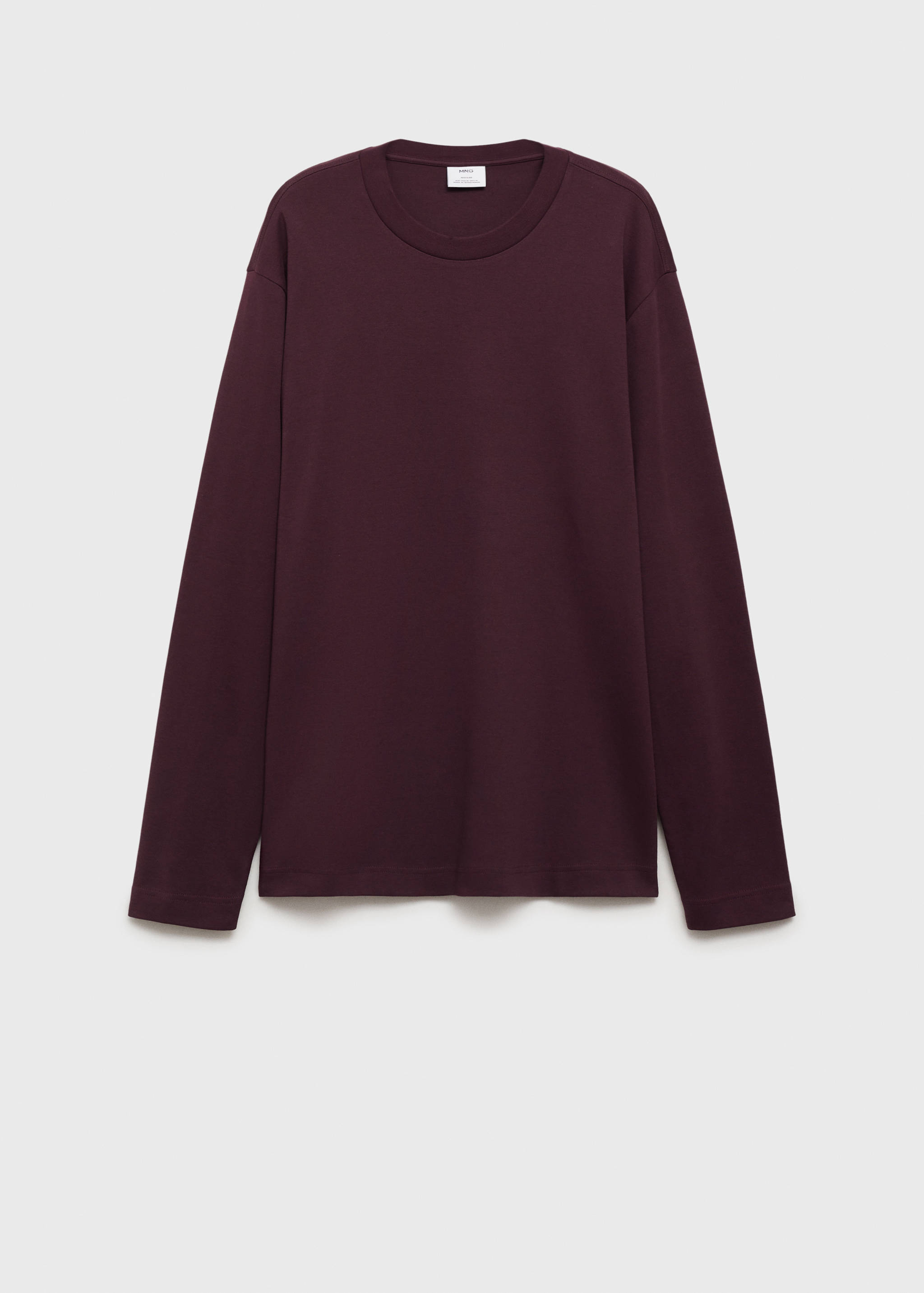 Long sleeve regular fit T-shirt - Article without model