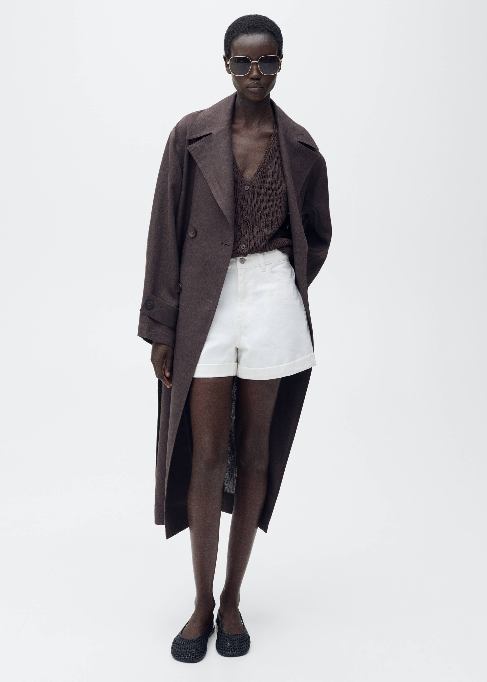 Shorts texans mom-fit tir alt - Pla general