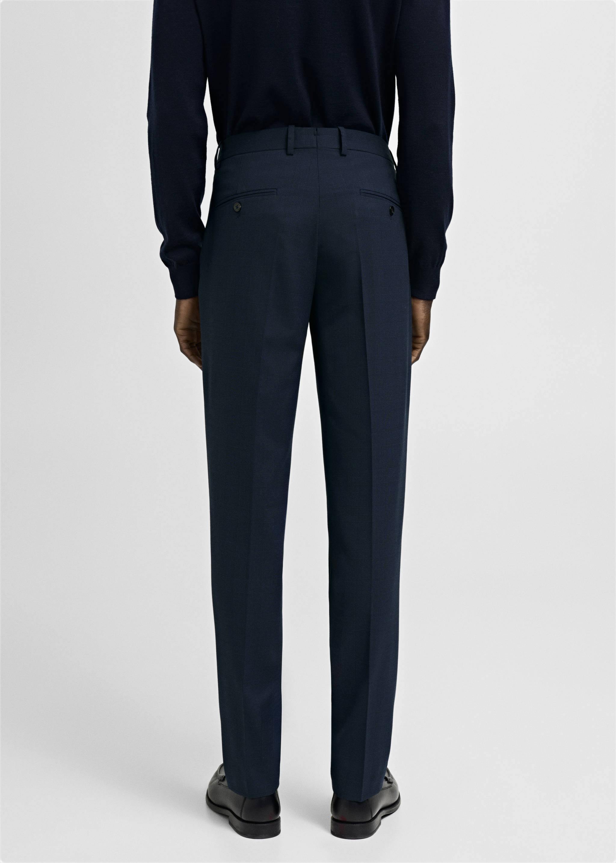 米兰修身版型西装裤 - null