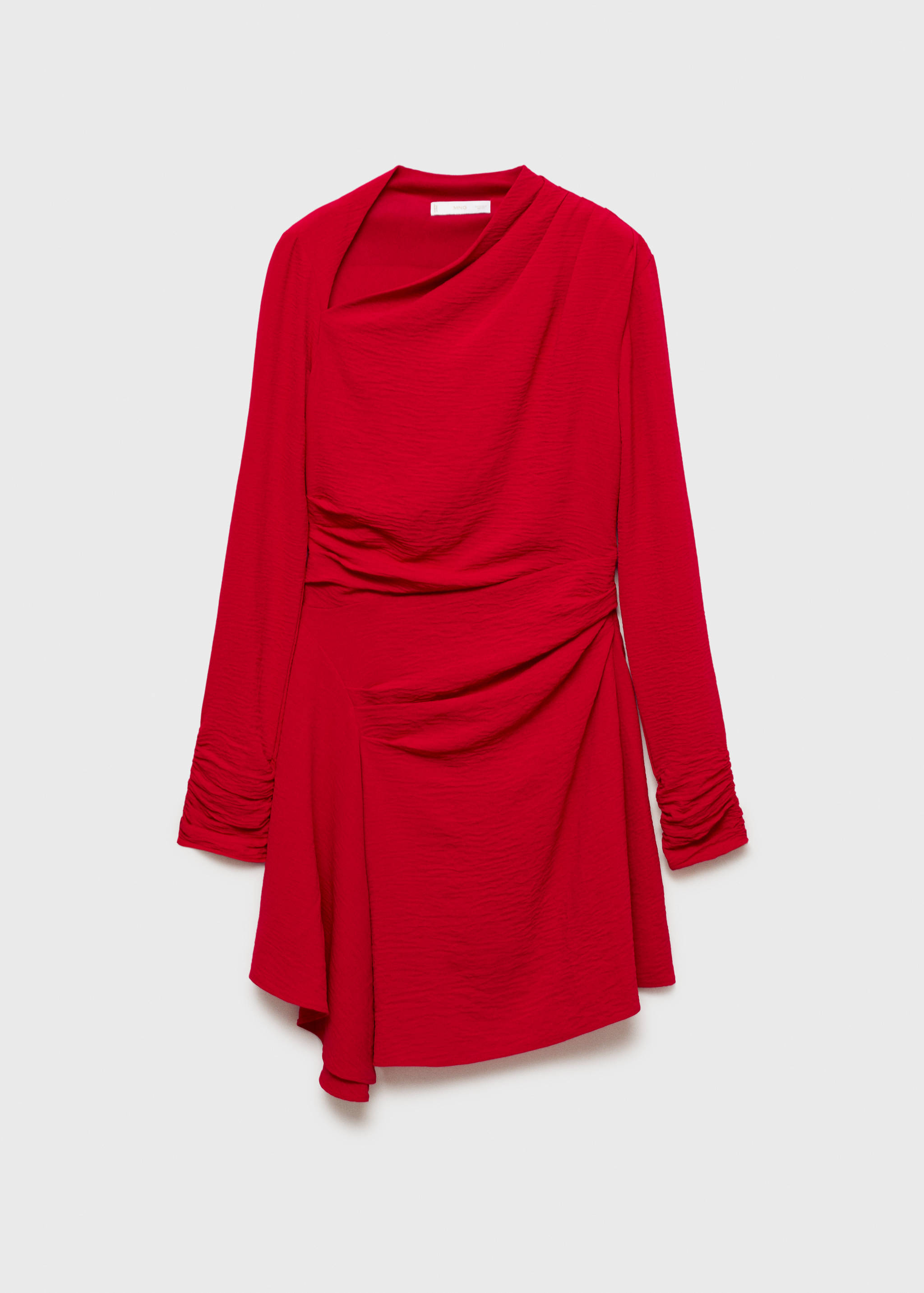 Robe asymétrique drapée - Article sans modèle