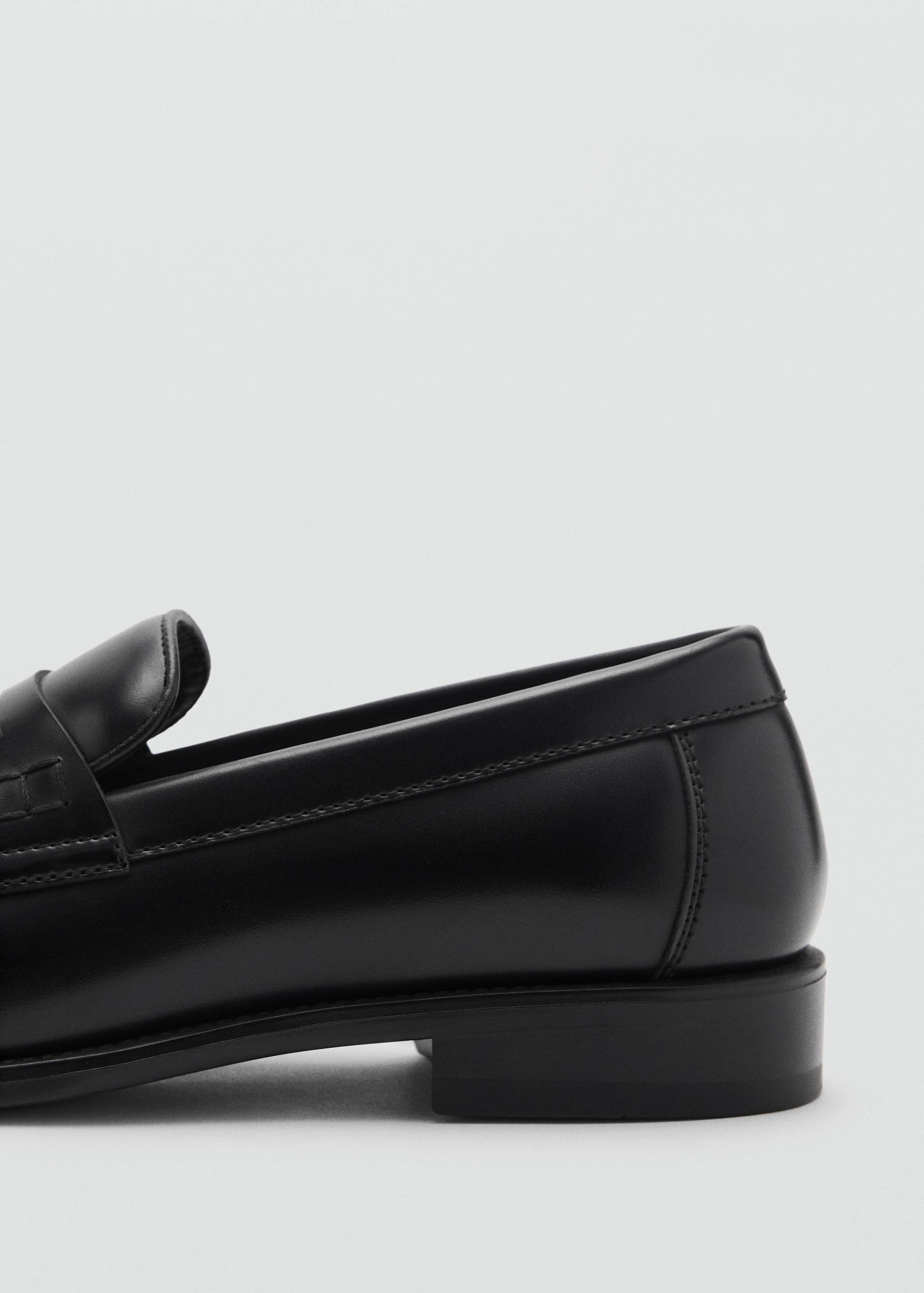 Mocassins découpe effet cuir nappa - Détail de l'article 1