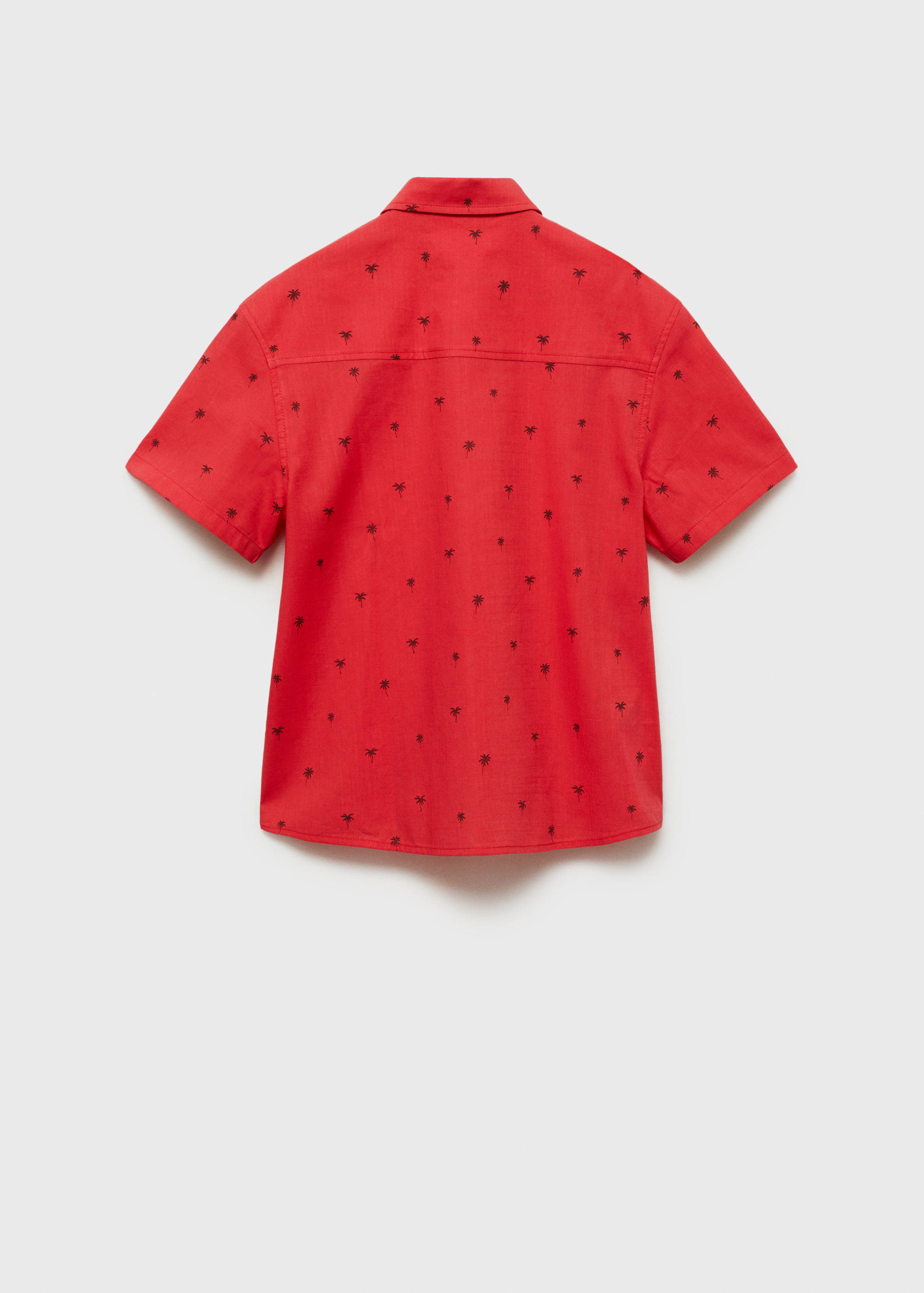 Short sleeve shirt - Reverse of the article