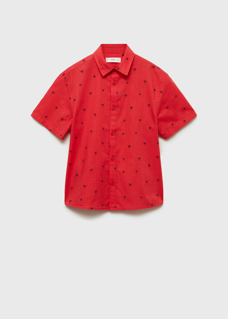 Short sleeve shirt — Red