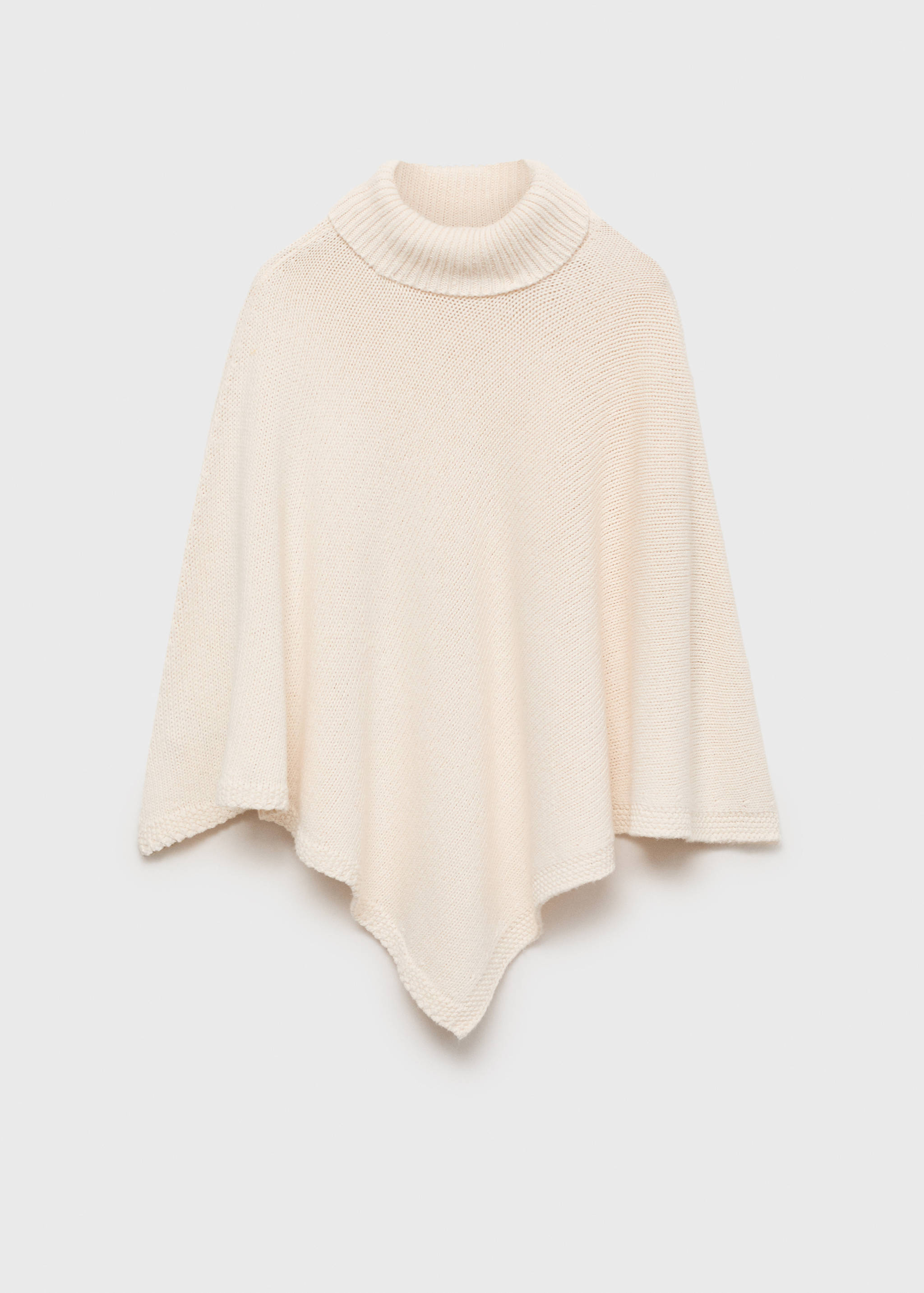 Knit poncho - Article without model