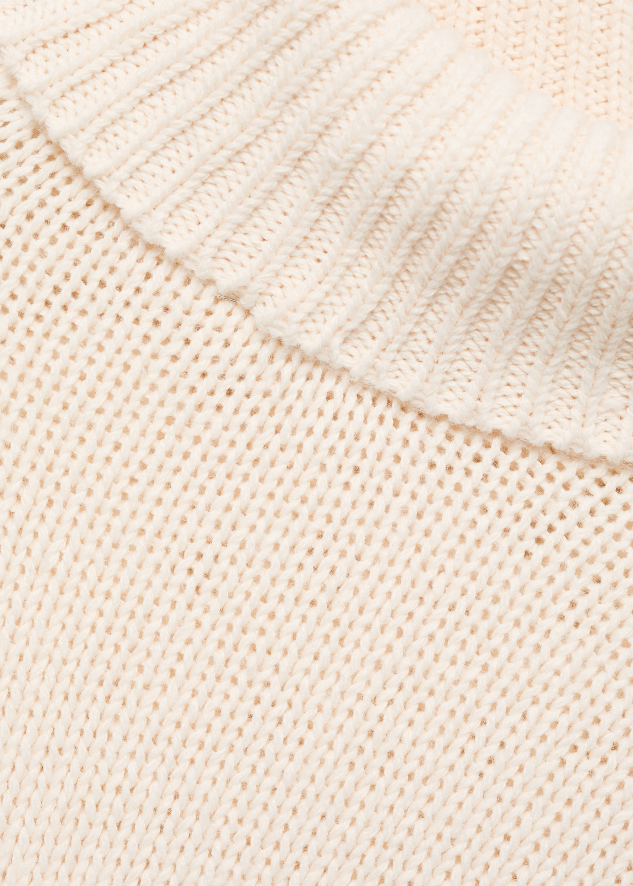 Knit poncho - Details of the article 8